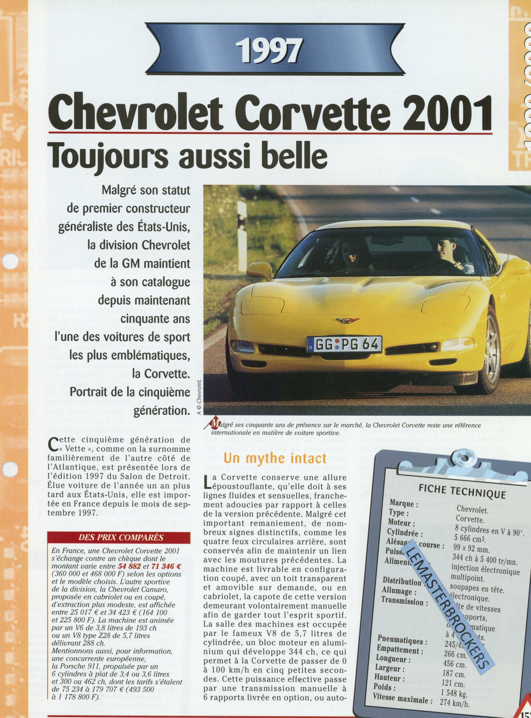 FICHE-TECHNIQUE-CHEVROLET-CORVETTE-1997-FICHE-AUTO-LEMASTERBROCKERS