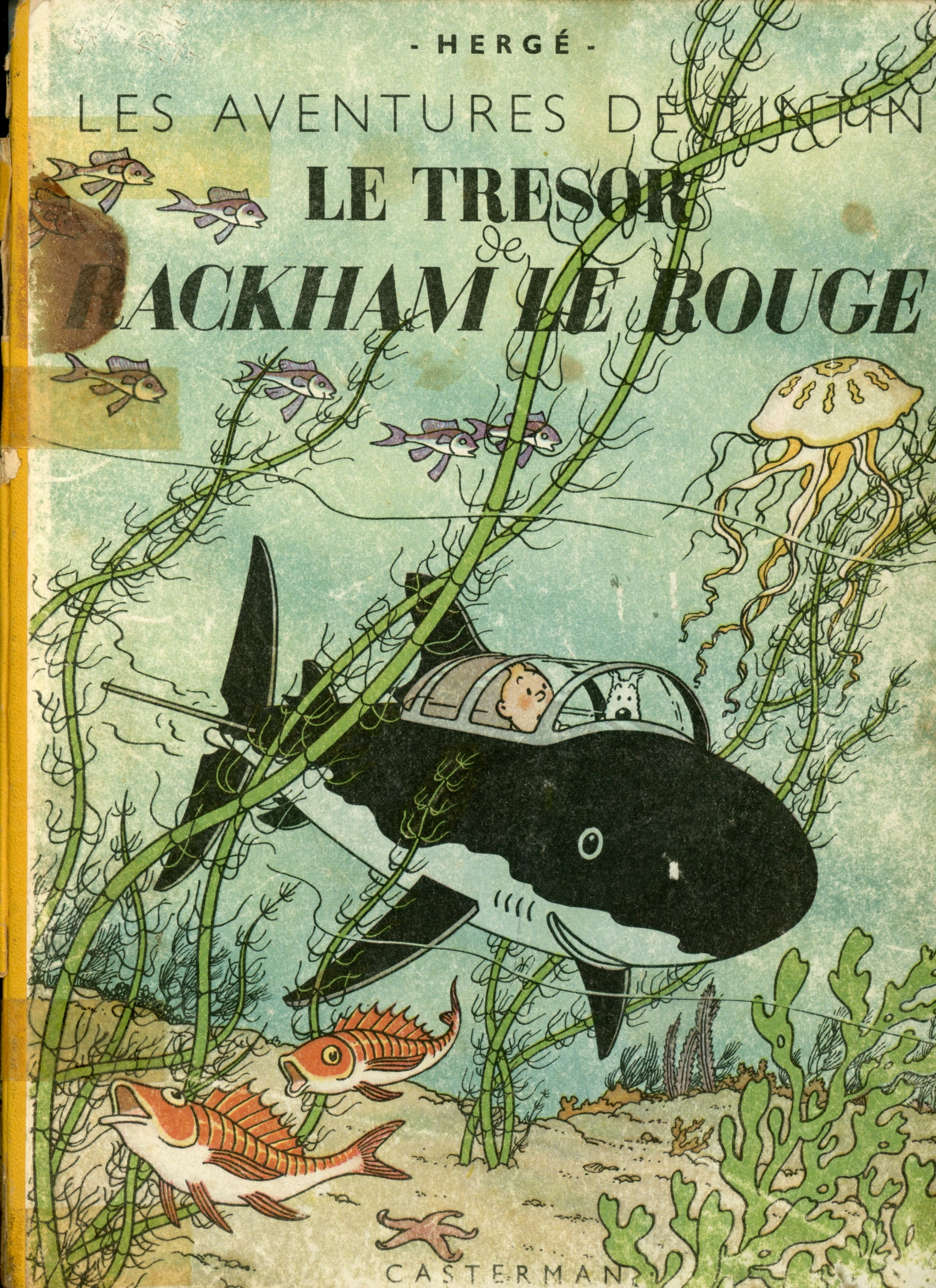 LE-TRÉSOR-DE-RACKAM-LE-ROUGE-1945-A24-BD-TINTIN-LEMASTERBROCKERS