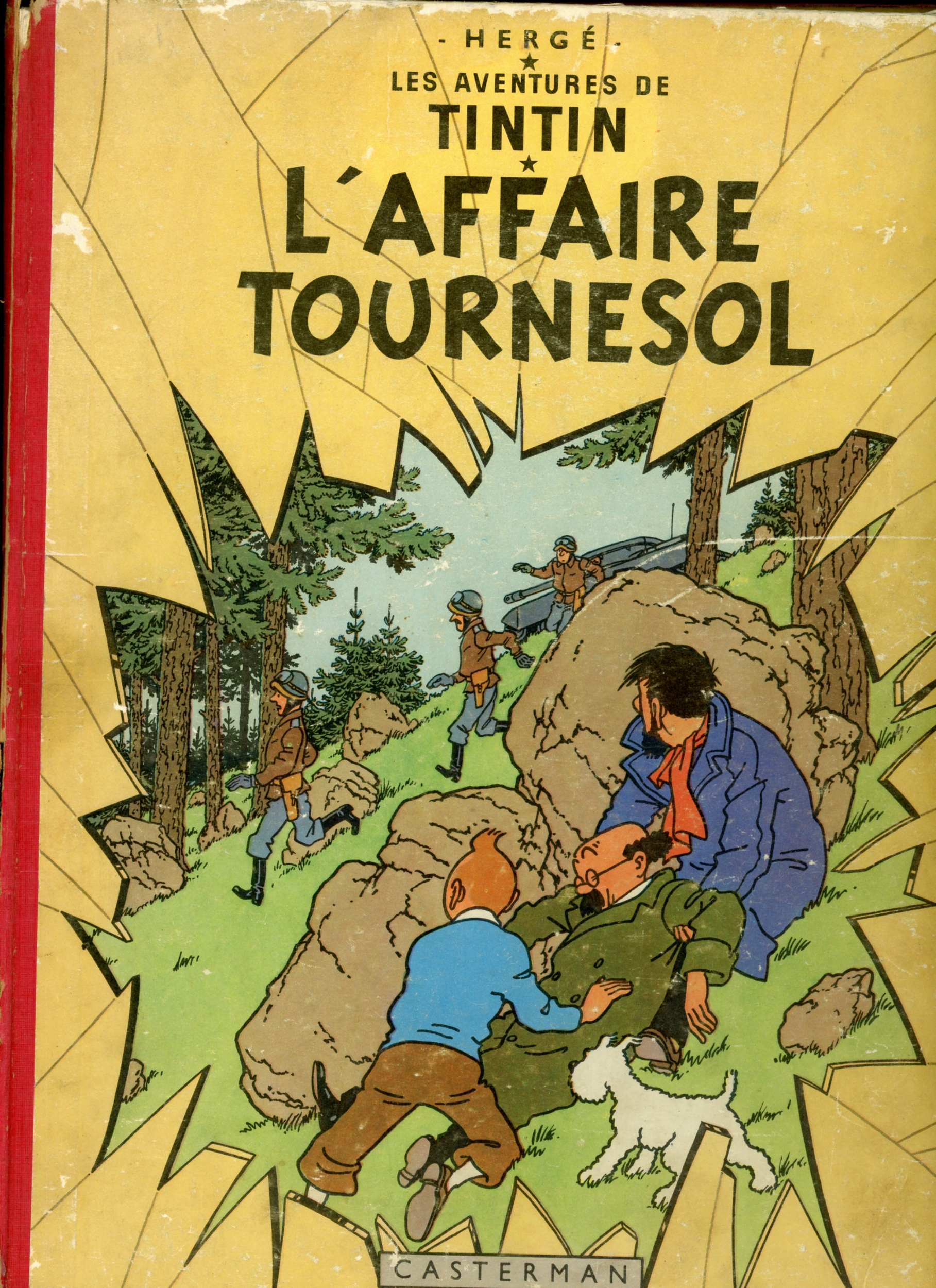 L\'AFFAIRE TOURNESOL 1956 B20 - BD LES AVENTURES DE TINTIN - ALBUM HERGÉ