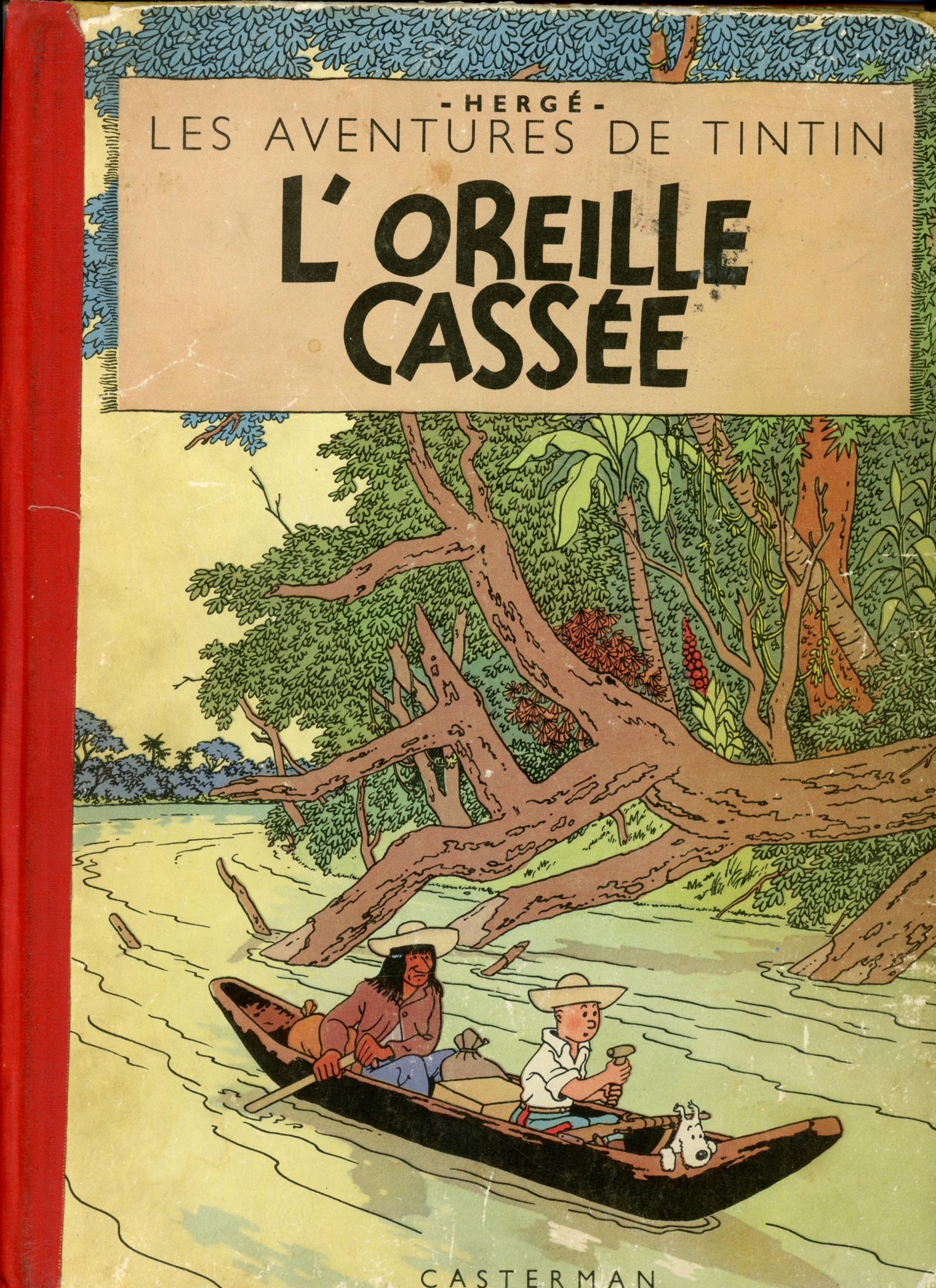 L'OREILLE-CASSÉE-1952-B3-BD-TINTIN-LEMASTERBROCKERS
