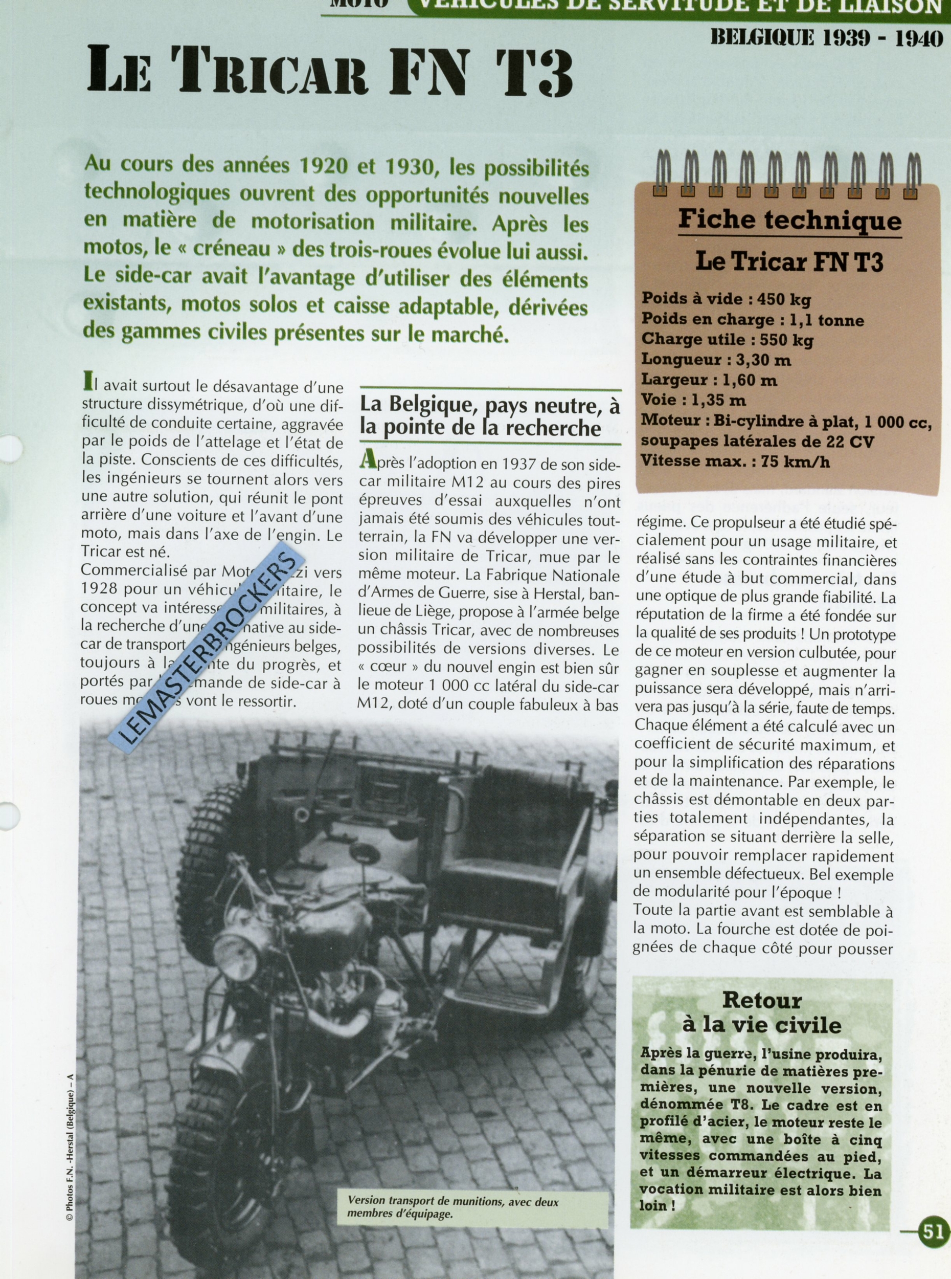 TRICAR-FN-T3-FICHE-MOTO-MILITAIRE-HACHETTE-LEMASTERBROCKERS