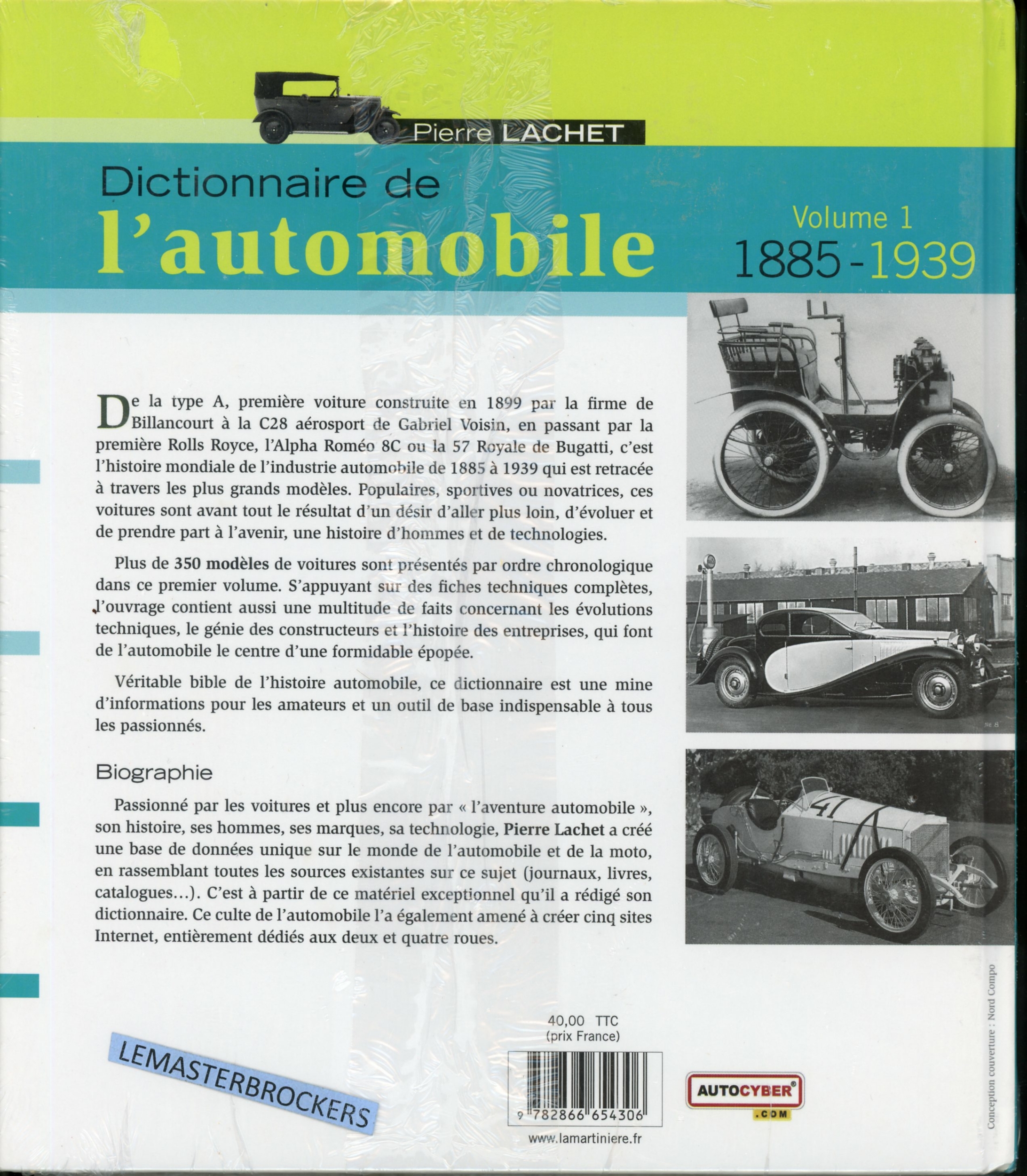 DICTIONNAIRE-DE-LAUTOMOBILE-1885-1939-PIERRE-LACHET-9782866654306-LEMASTERBROCKERS