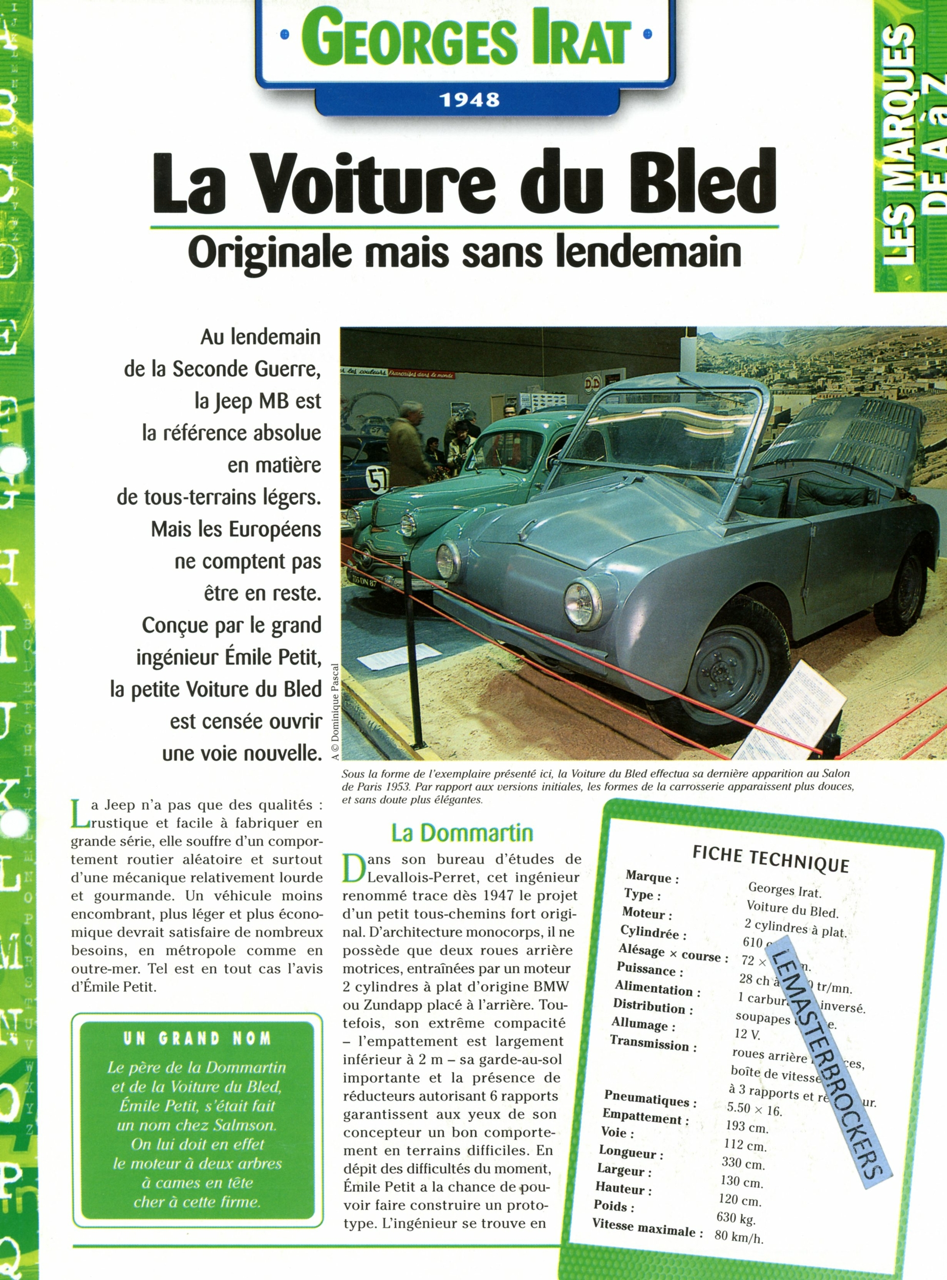 GEORGES-IRAT-BLED-FICHE-AUTO-HACHETTE-LEMASTERBROCKERS