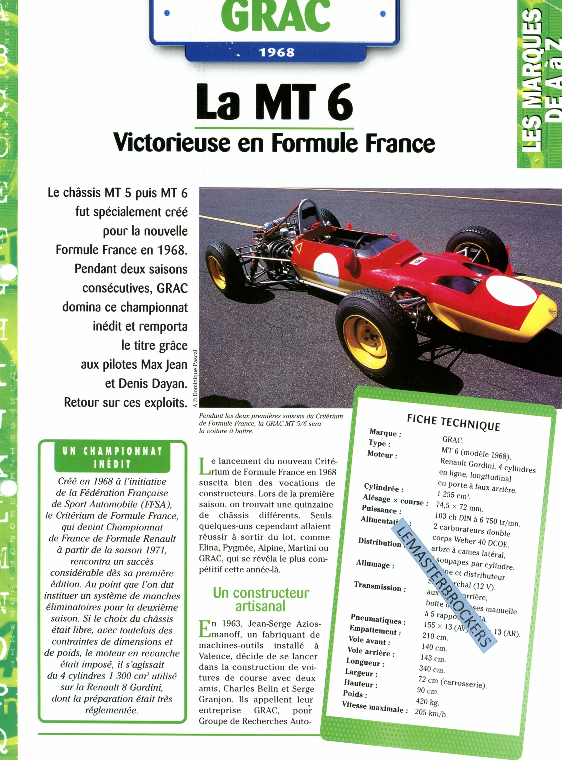 GRAC-MT6-1968-FICHE-AUTO-HACHETTE-LEMASTERBROCKERS