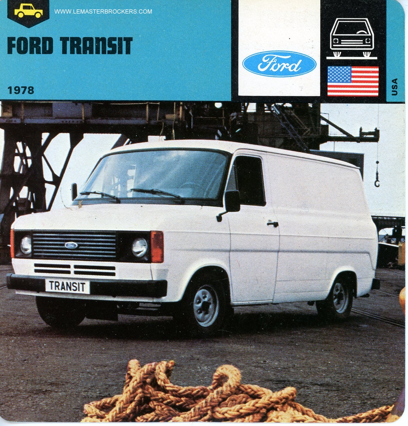 FICHE FORD TRANSIT CARS-CARD-TRUCK-CAMION