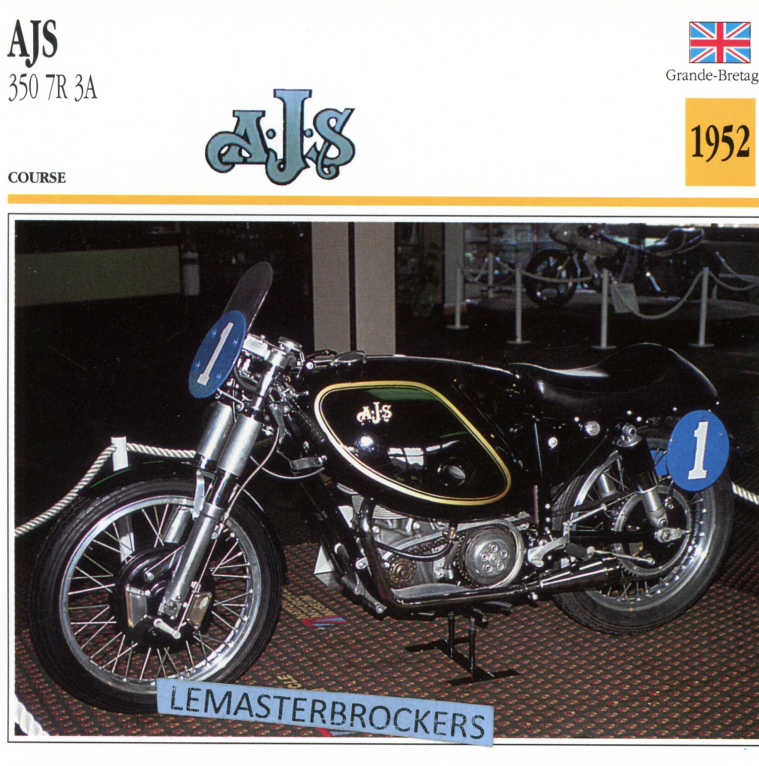 AJS 350-7R-1952-CARTE-CARD-FICHE-MOTO-LEMASTERBROCKERS