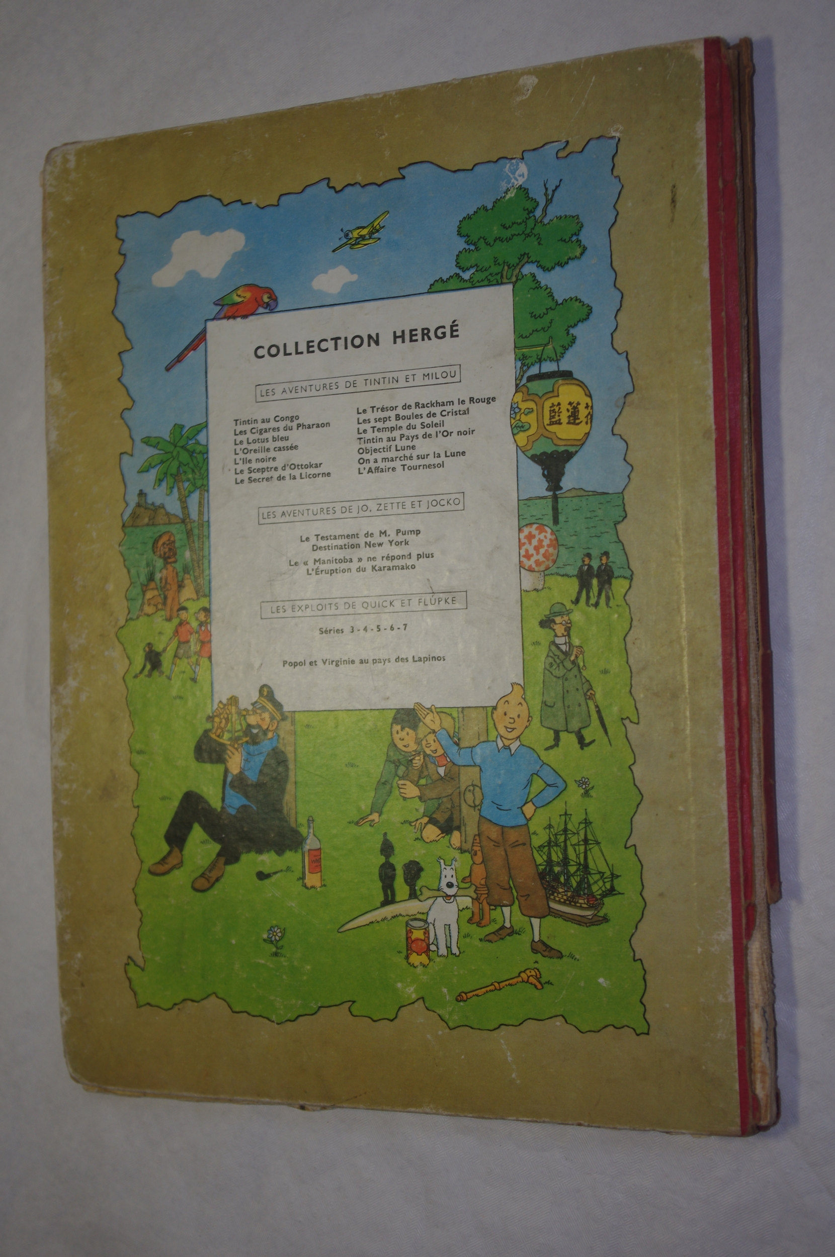 LAFFAIRE TOURNESOL 1956 B20 - ALBUM HERGE LEMASTERBROCKERS