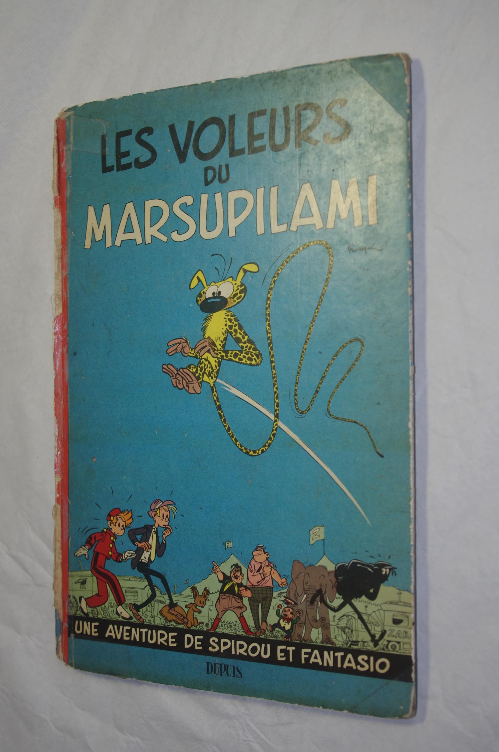 SPIROU-FANTASIO-LES VOLEURS DU MARSUPILAMI -1954-LEMASTERBROCKERS-BD-ORIGINAL