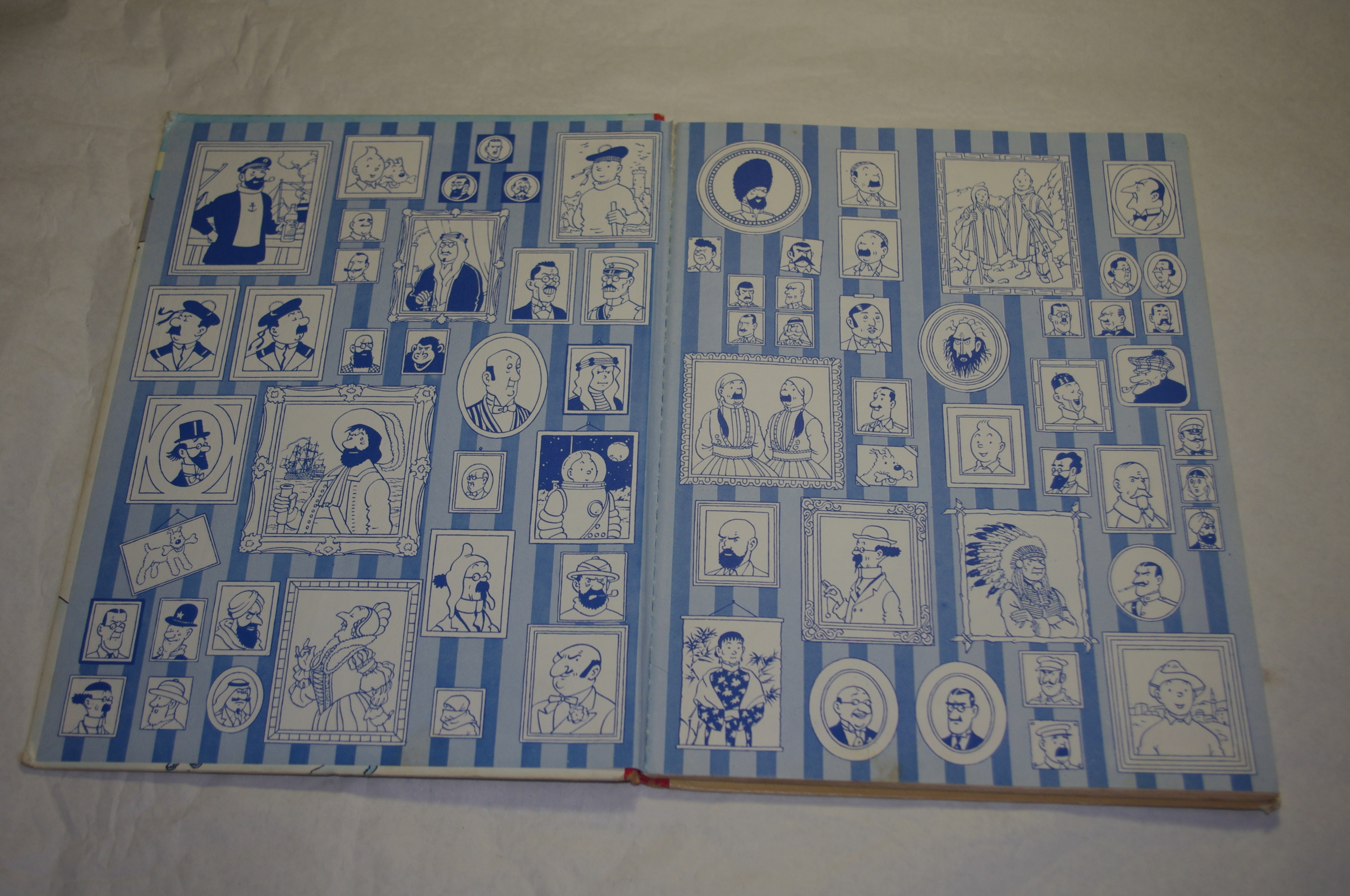 TINTIN  AU TIBET 1963-LEMASTERBROCKERS-BD-ORIGINAL-HERGE-PLAT-B33