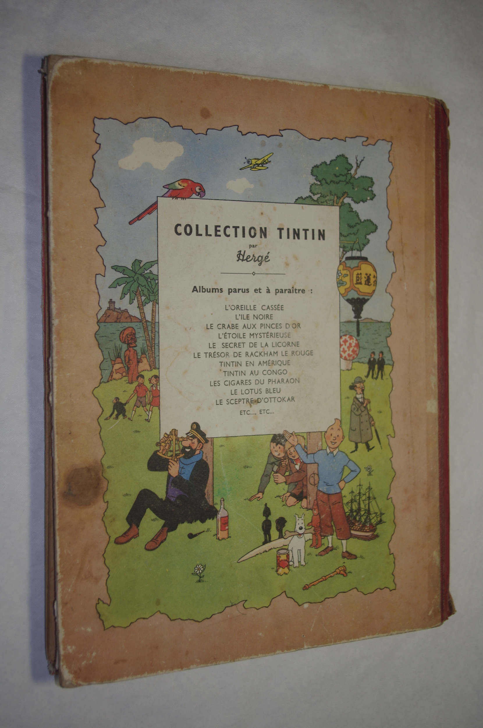 TINTIN-LE-LOTUS-BLEU-1946-B1-LEMASTERBROCKERS