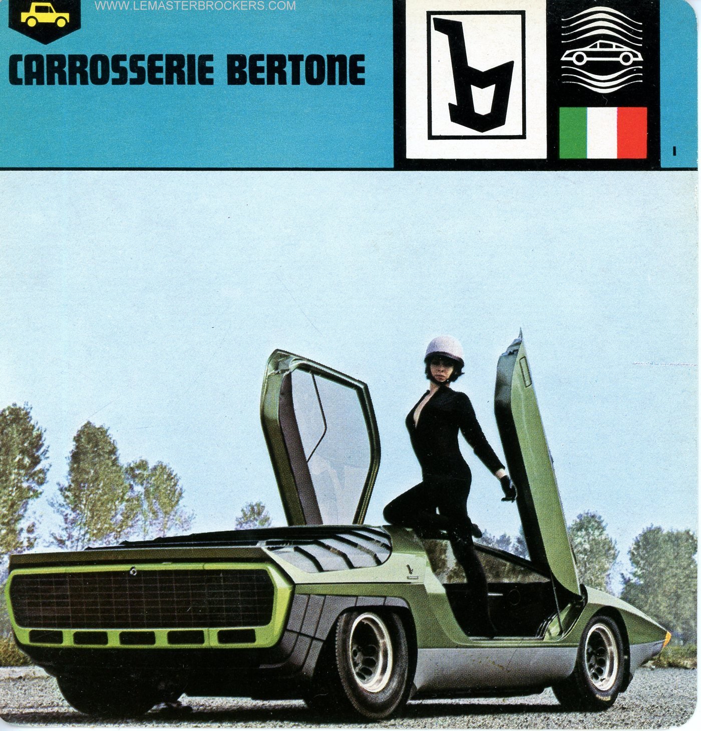 PHOTO FICHE CARROSSERIE BERTONE