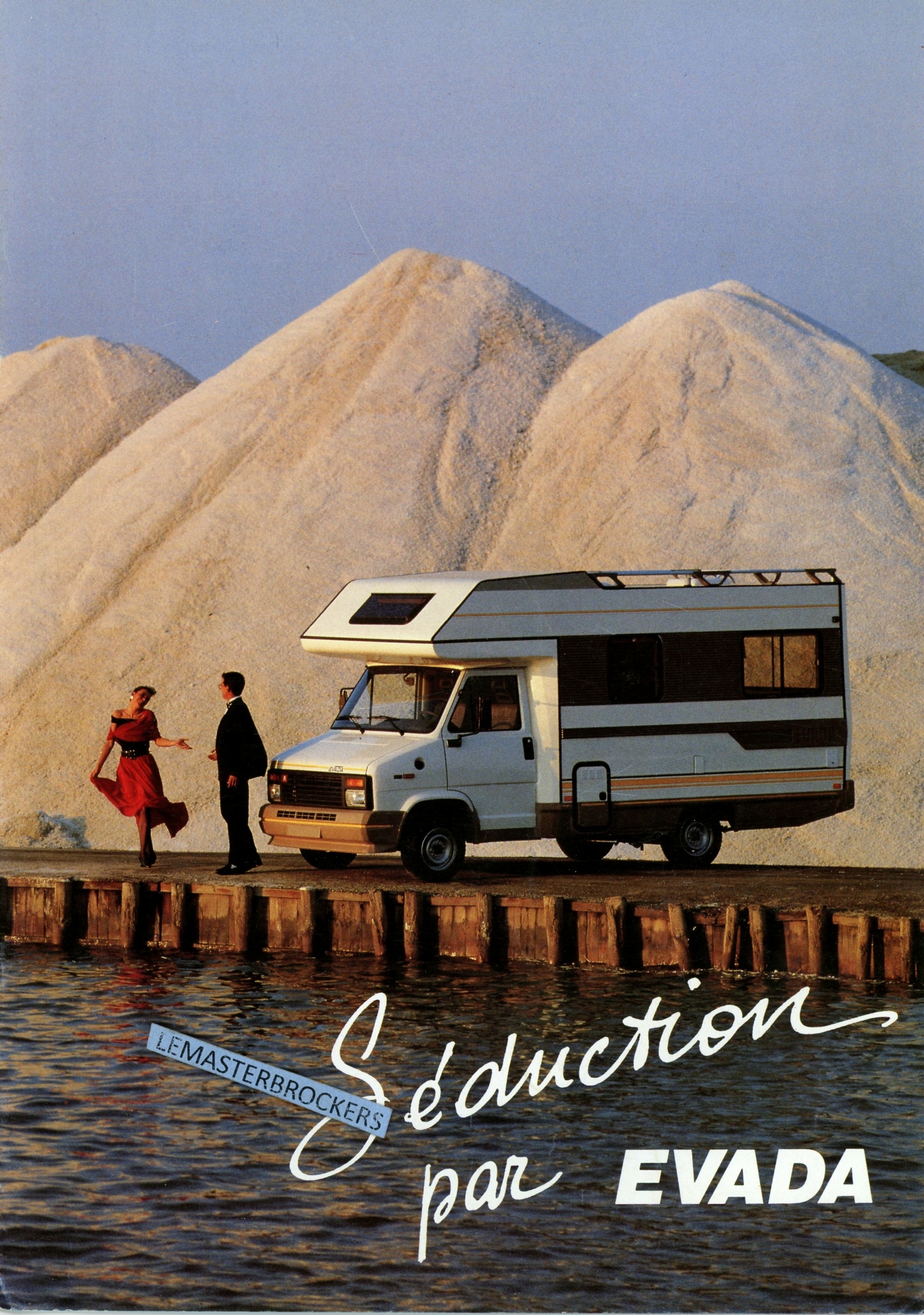 BROCHURE-CAMPING-CAR-EVADA-1988-LEMASTERBROCKERS-catalogue-publicité-original