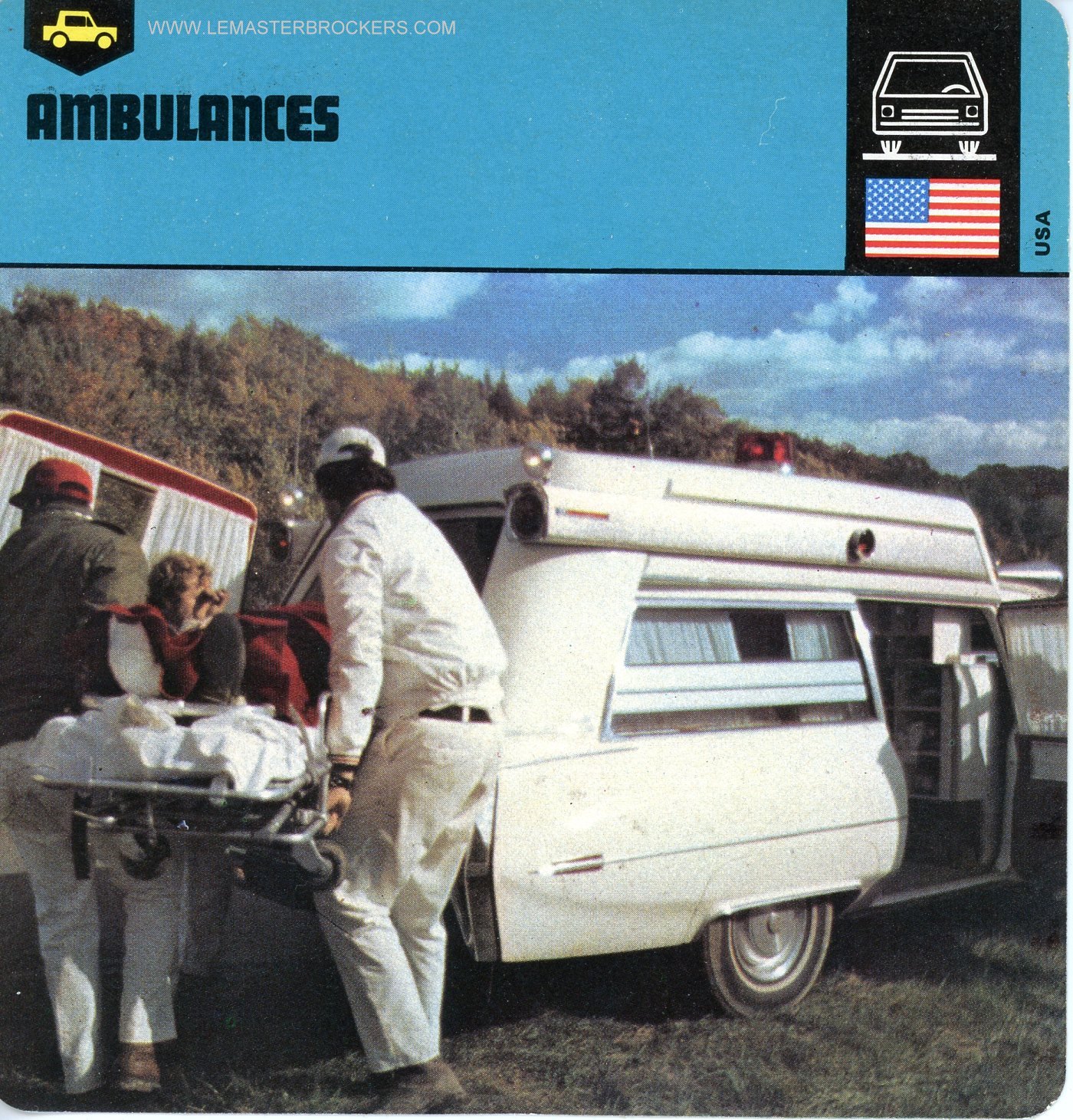 PHOTO-FICHE AMBULANCES