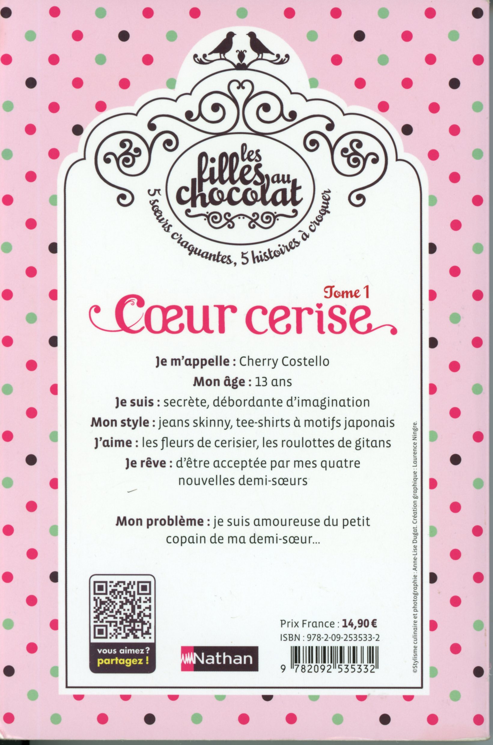 CŒUR DE CERISE-CATHY CASSIDY-LEMASTERBROCKERS-9782092535332