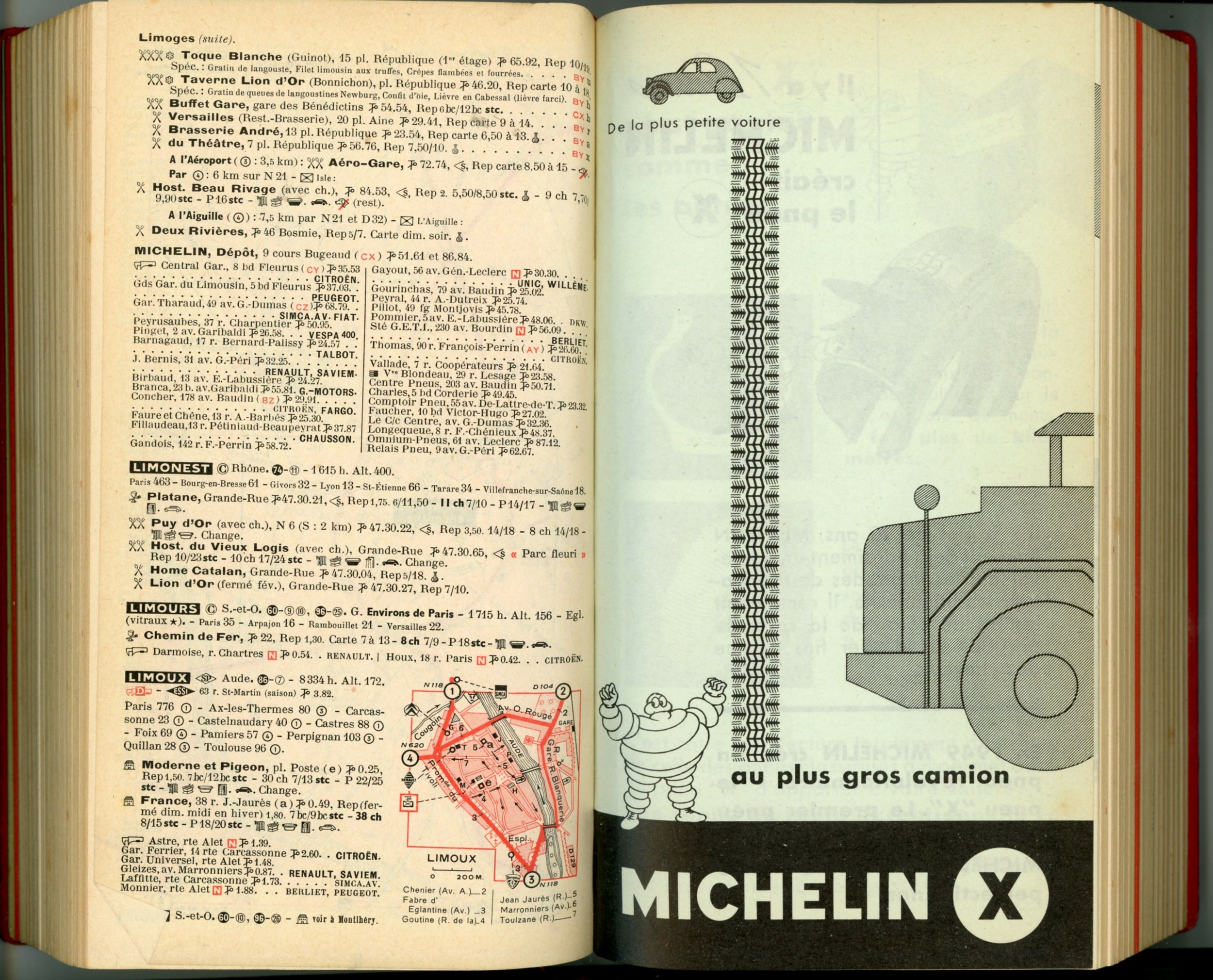 GUIDE-MICHELIN-1961-LEMASTERBROCKERS-GUIDE-ROUGE