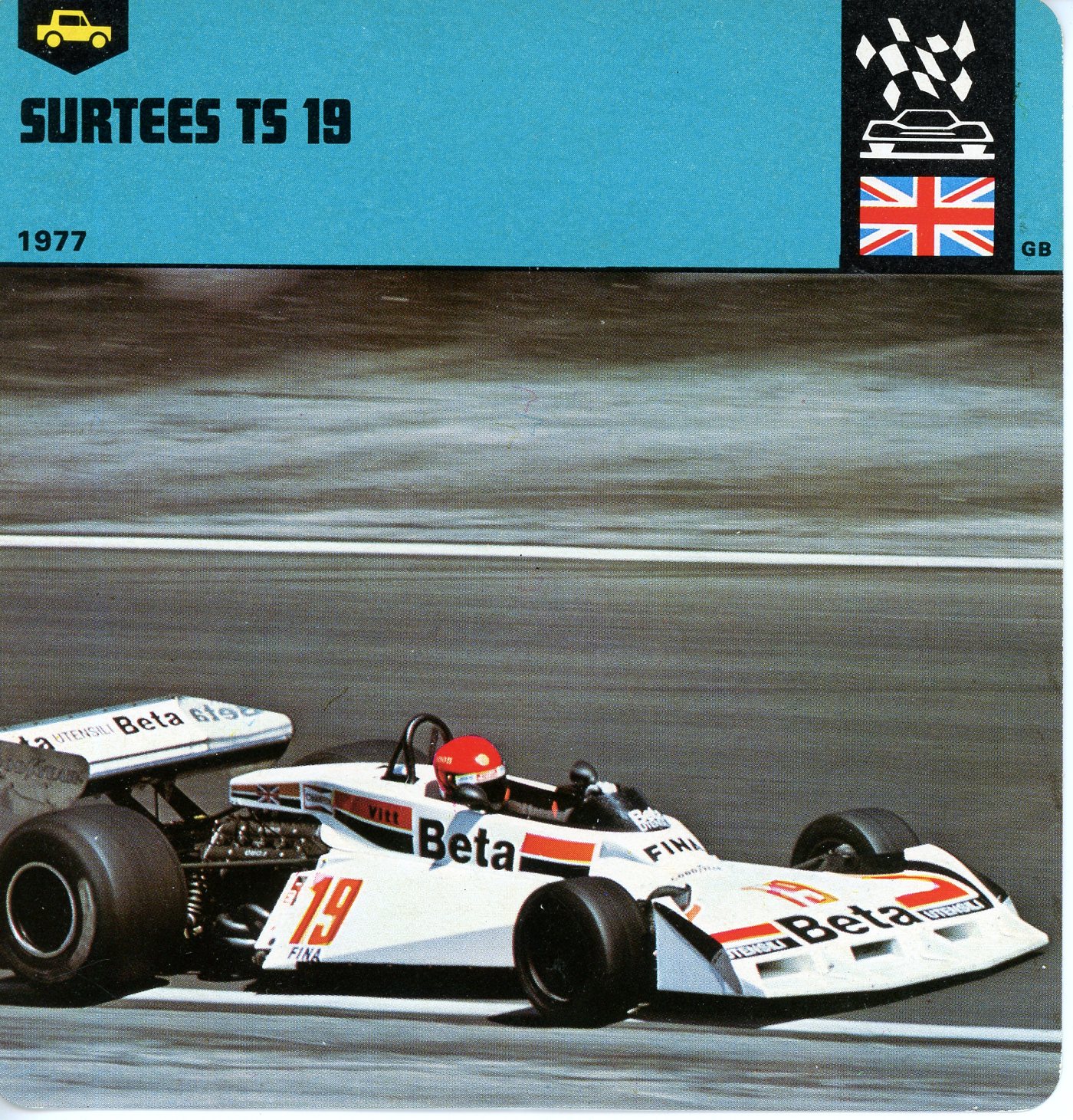 FICHE AUTO SURTESS TS 19 1977