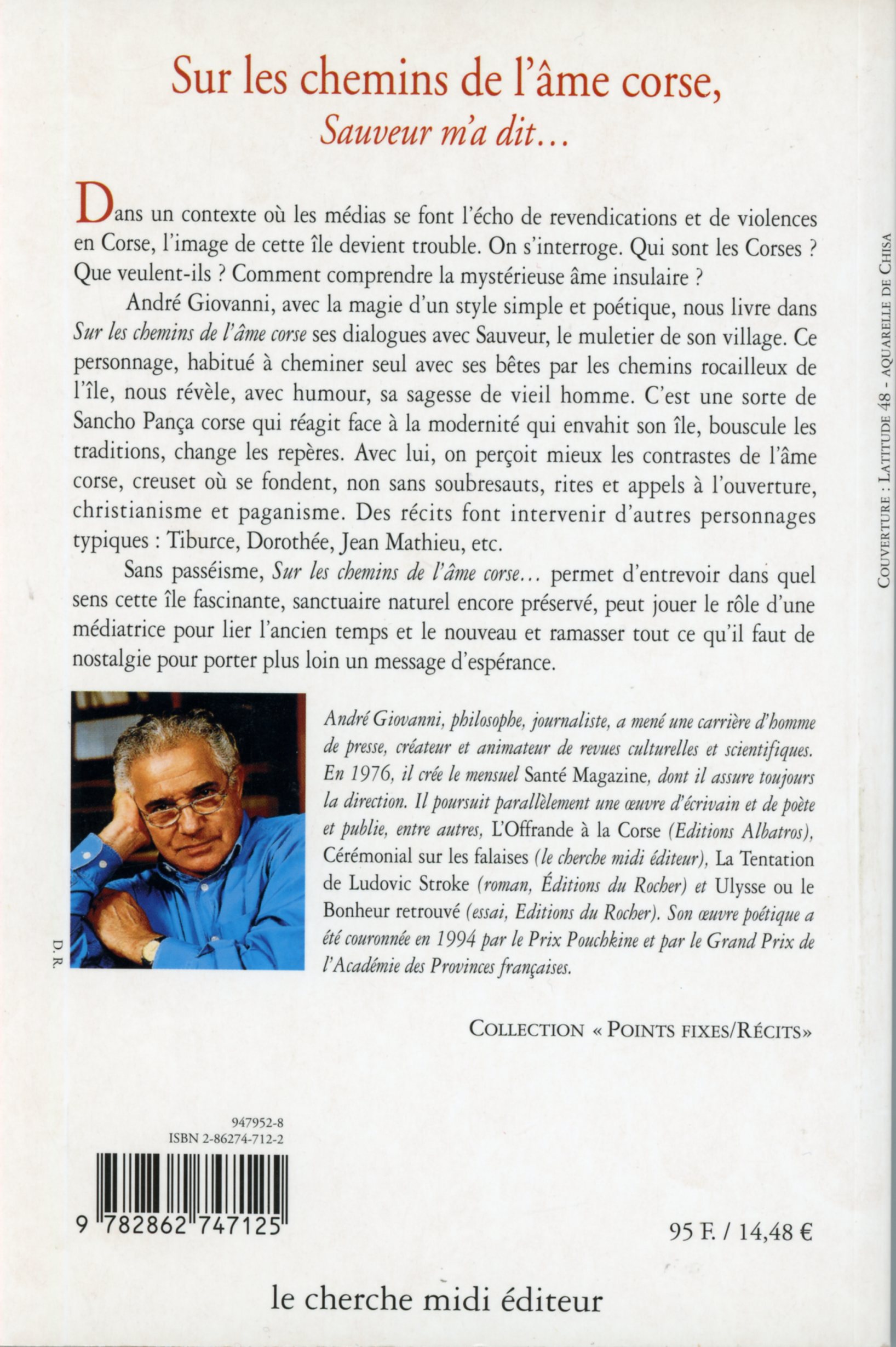 SUR LES CHEMINS DE LAME CORSE-RÉCITS-GIOVANNI-9782862747125-LEMASTERBROCKERS