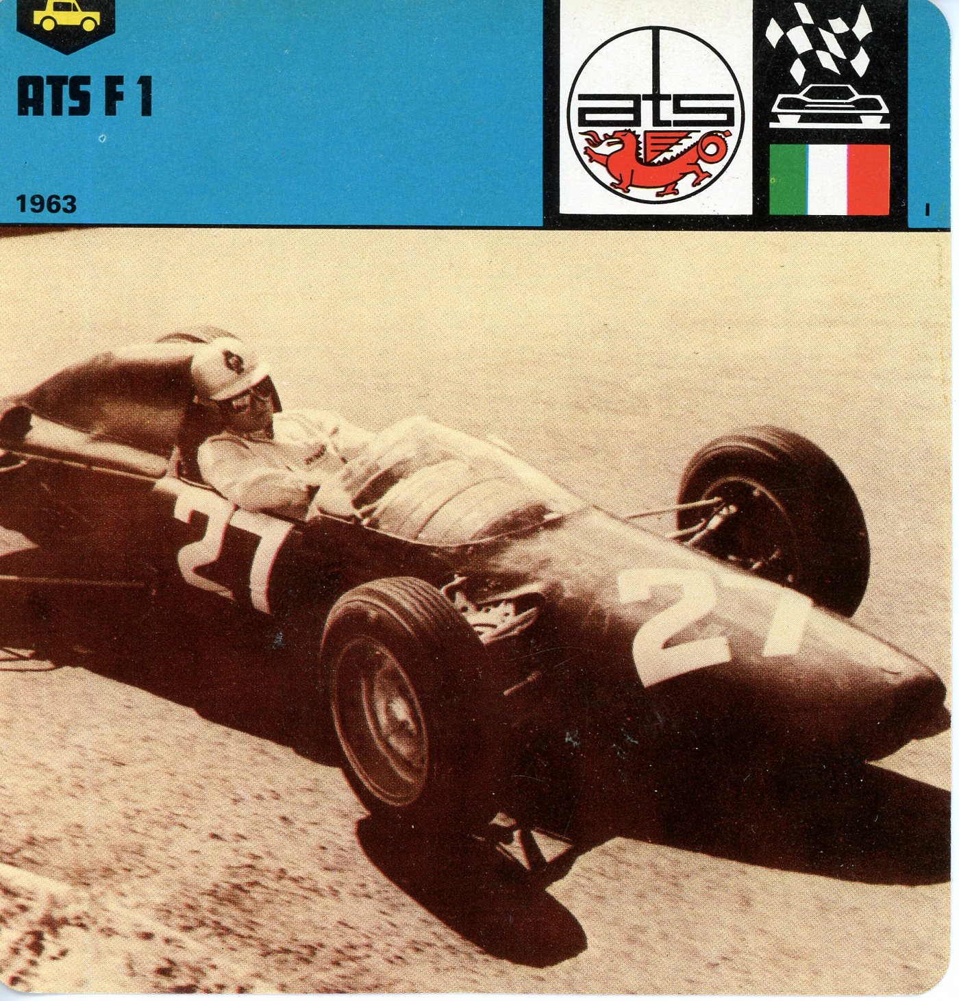 FICHE ATS F1  1963