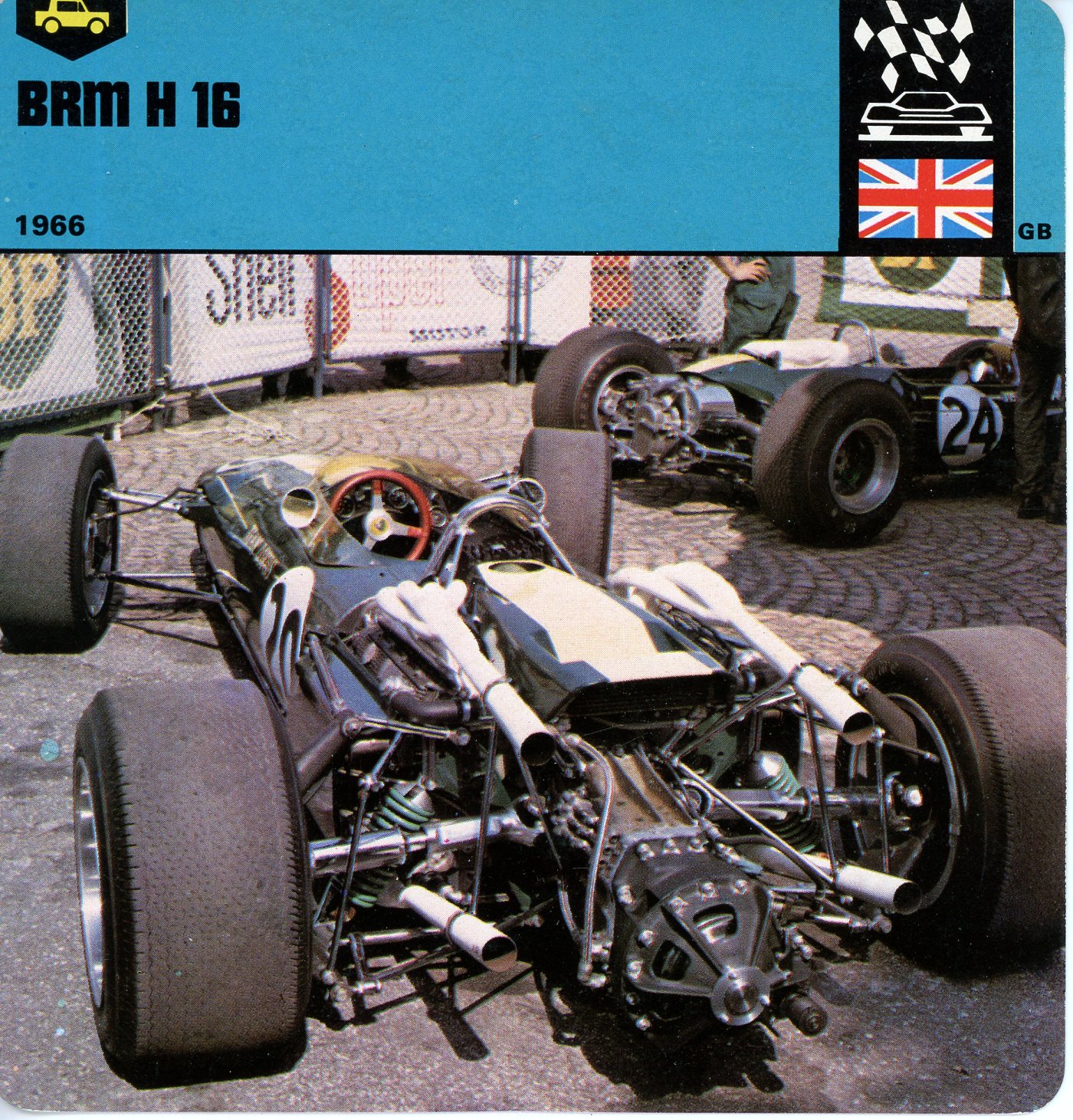 FICHE BRM H16 1966