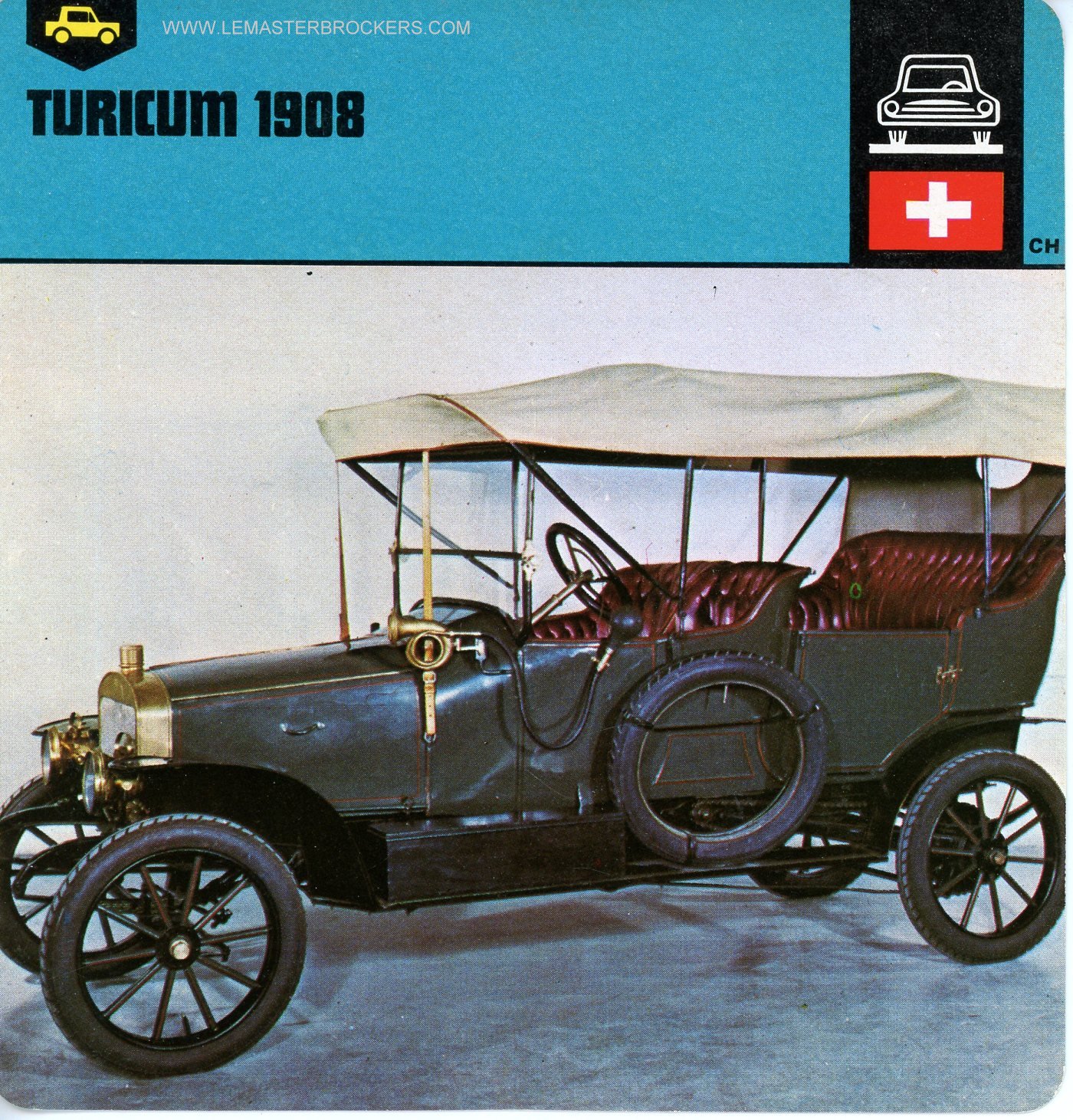 FICHE AUTO TURICUM 1908