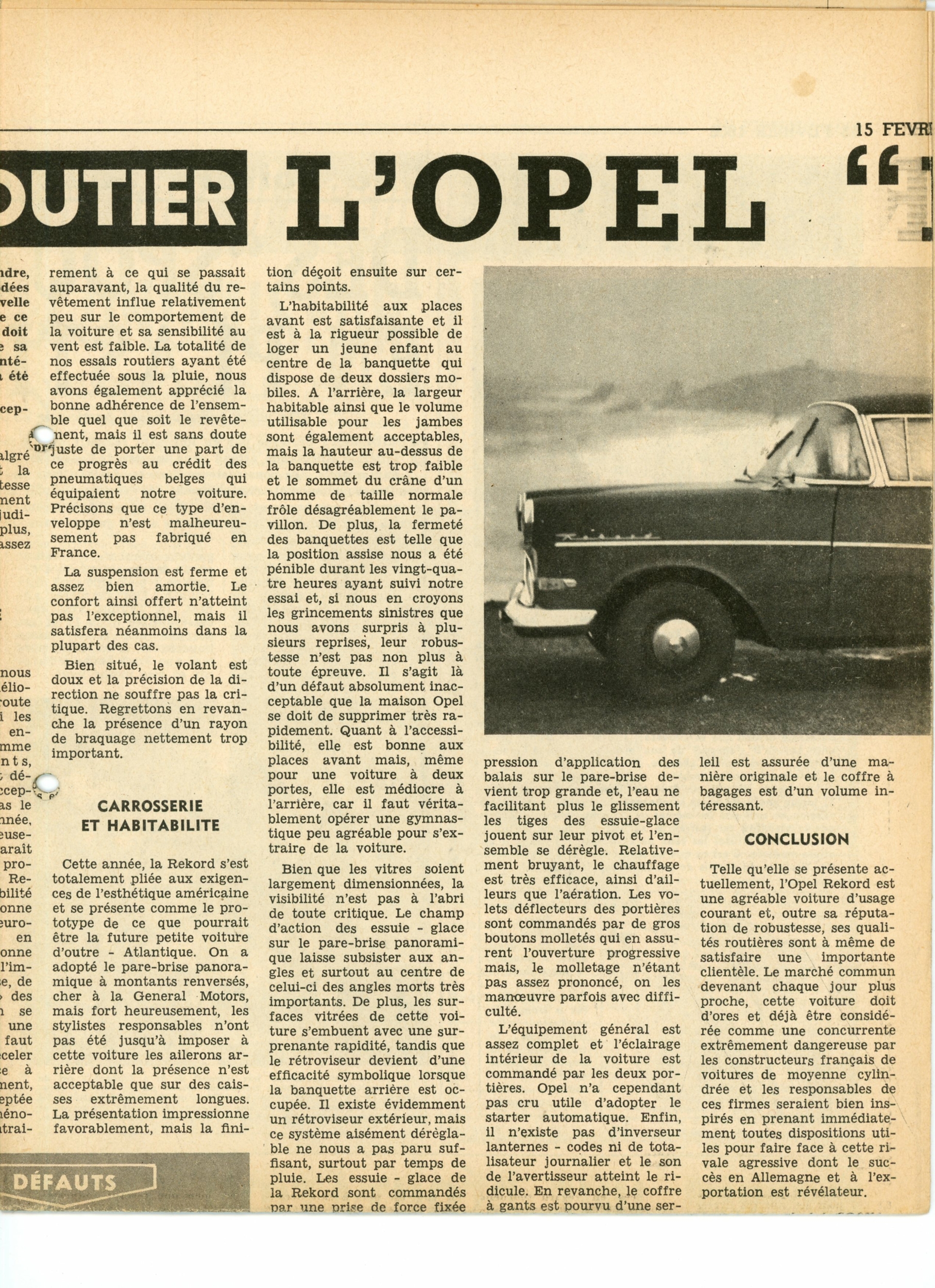 OPEL-RECKORD-ARTICLE-PRESSE-LEMASTERBROCKERS-1958