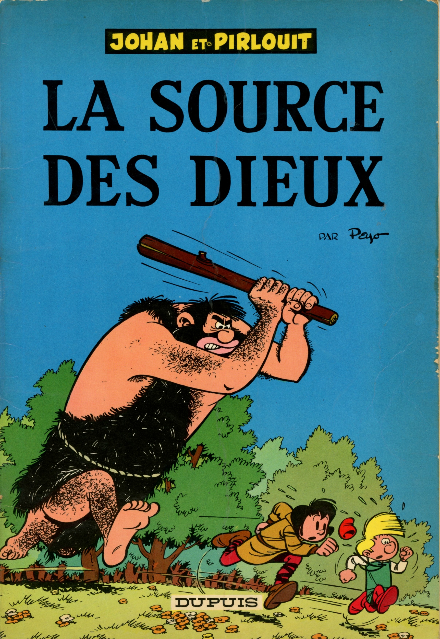 LA-SOURCE-DES-DIEUX-1964-JOHAN-PIRLOUIT-PEYO-BD-EO-LEMASTERBROCKERS