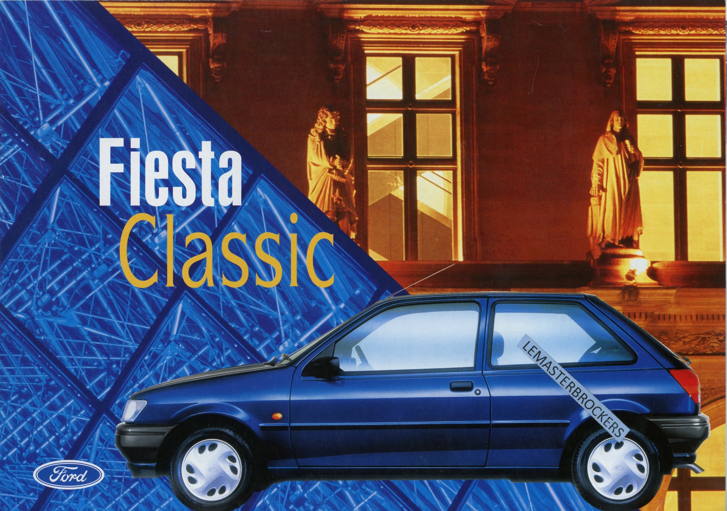 BROCHURE-FORD-FIESTA-1995-LEMASTERBROCKERS-CATALOGUE-AUTO