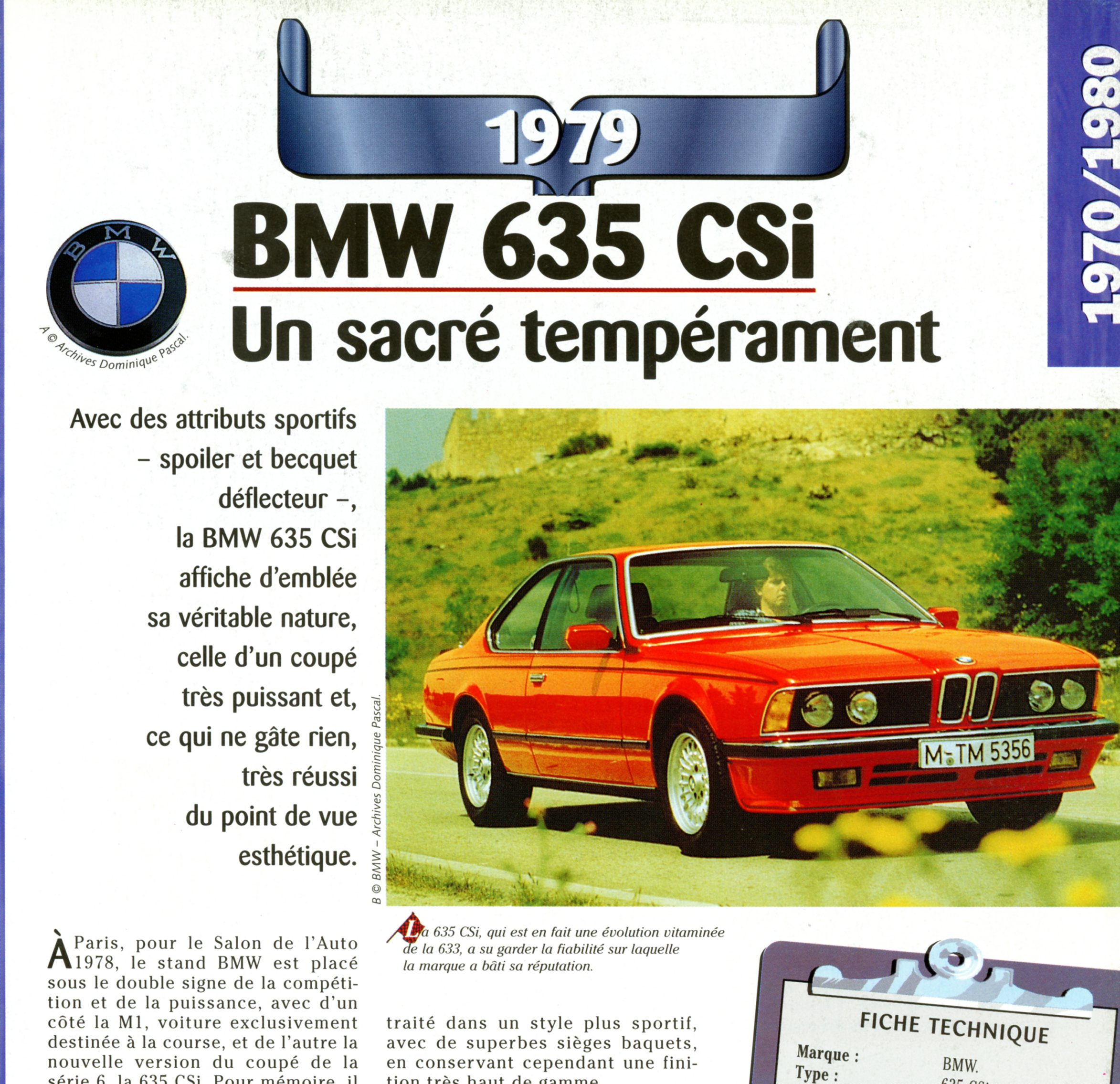 FICHE-AUTO-BMW-635-CSi-1979-LEMASTERBROCKERS