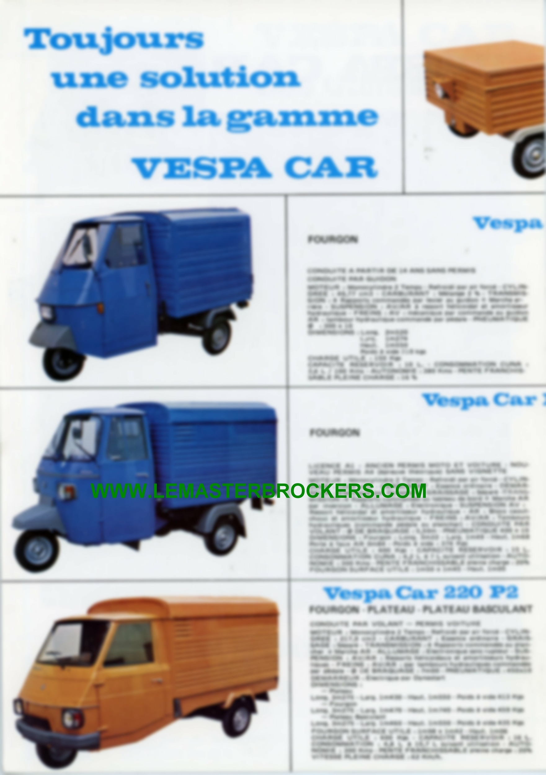 brochure-VESPA-CAR-50-125-220-TRI-CIAO-lemasterbrockers-CATALOGUE-TRICYLE-VESPACAR