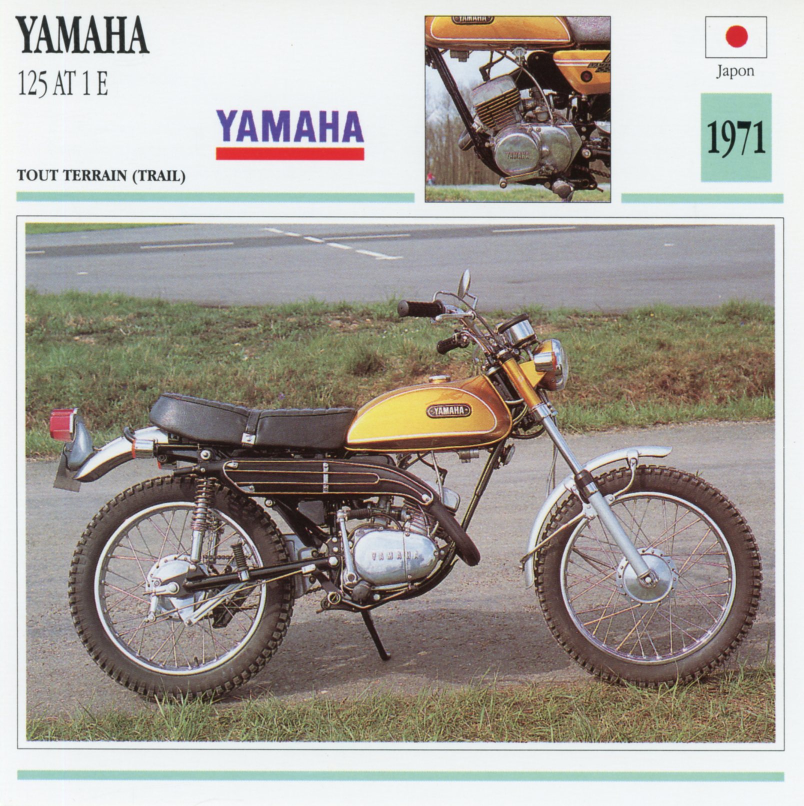 FICHE-MOTO-YAMAHA-125-AT-AT1-AT1E-1971-LEMASTERBROCKERS-littérature-brochure