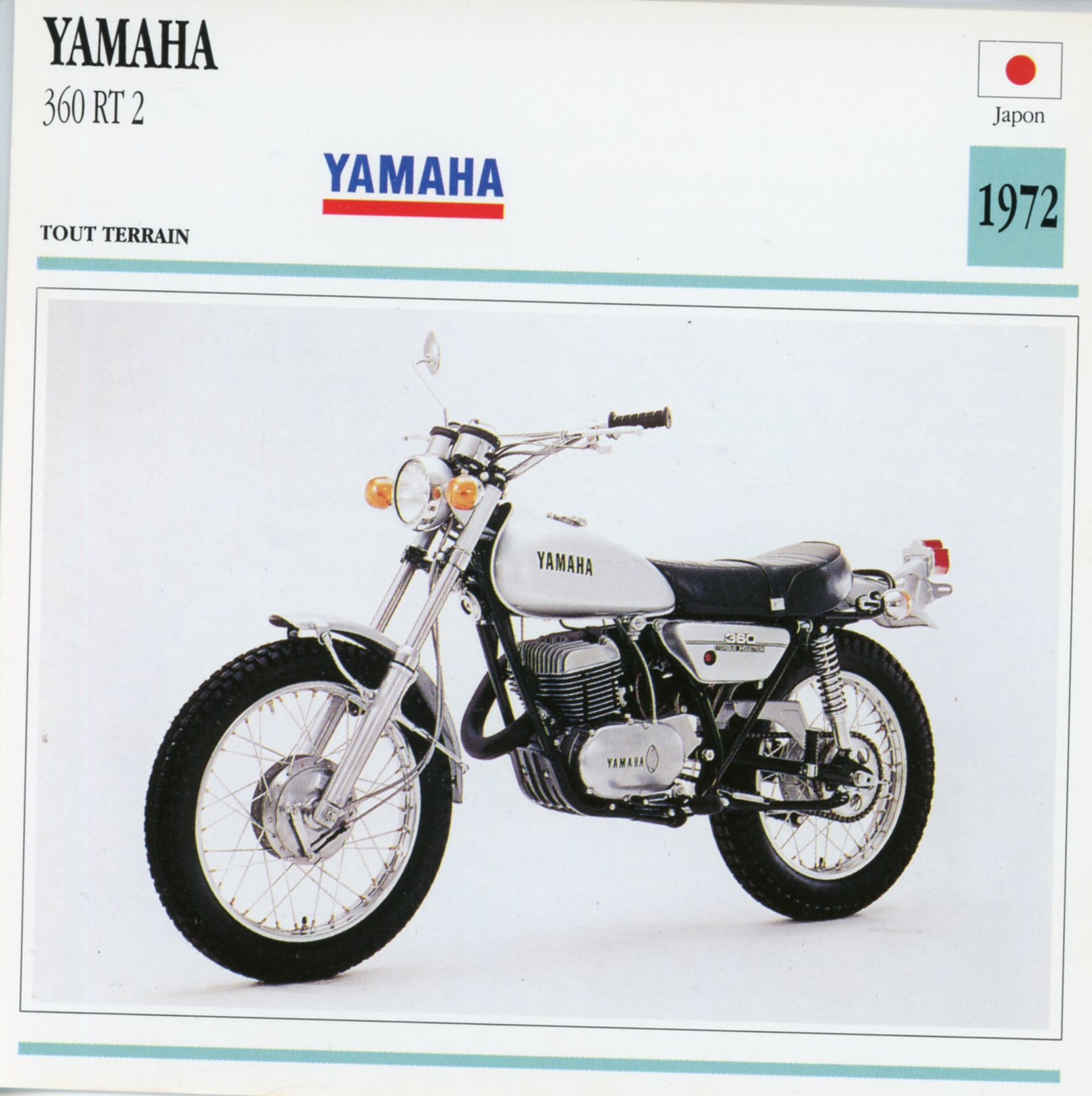 FICHE-MOTO-YAMAHA-360-RT-RT2-1971-LEMASTERBROCKERS-littérature-brochure