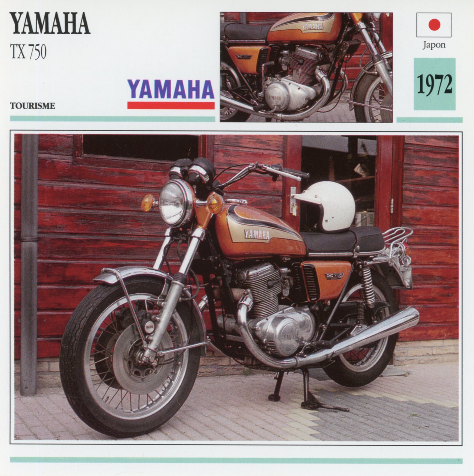 FICHE-MOTO-YAMAHA-TX-750-1972-LEMASTERBROCKERS-littérature-brochure