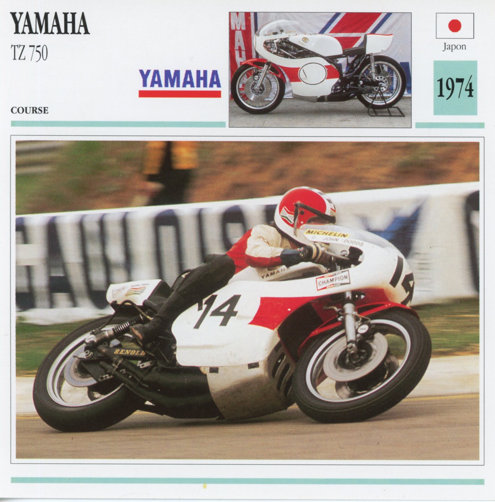 FICHE-MOTO-YAMAHA-TZ-750-TZ750-1974-LEMASTERBROCKERS-littérature-brochure