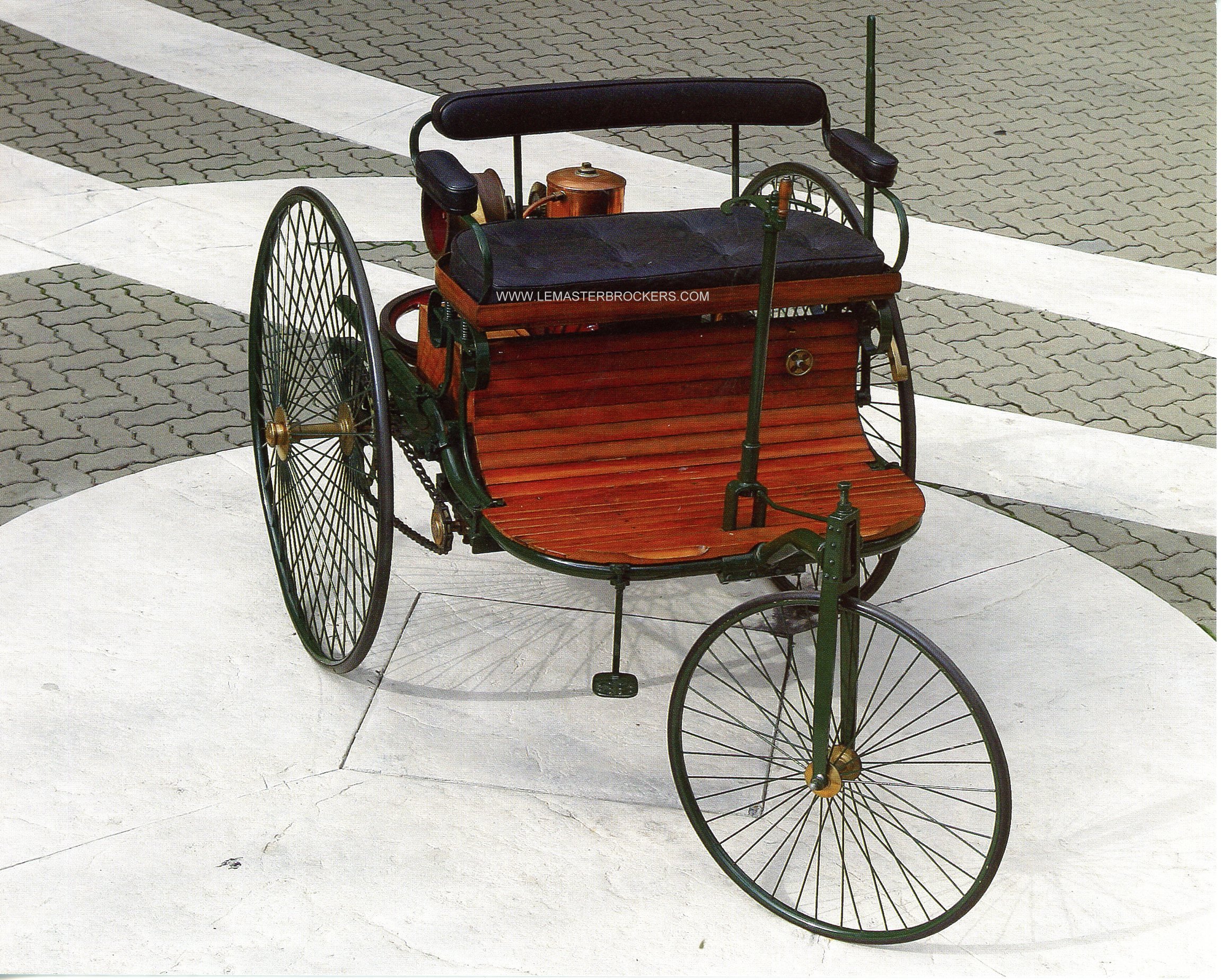FICHE AUTO BENZ TRICYCLE 1886