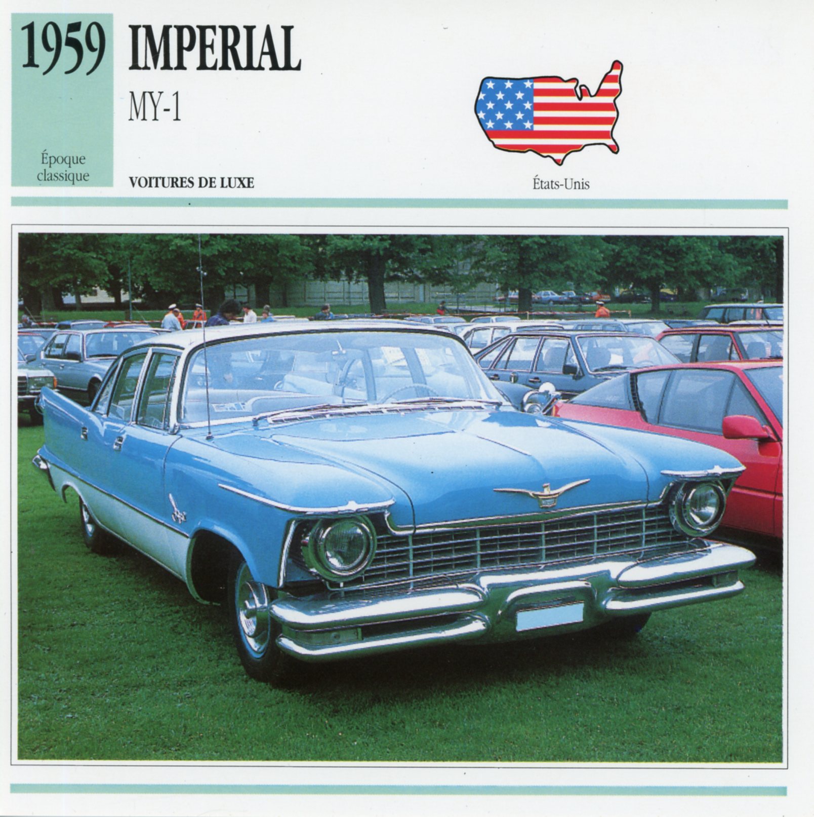 FICHE-AUTO-IMPERIAL-MY1-MY-1959-LEMASTERBROCKERS-CARD-CARS-ATLAS