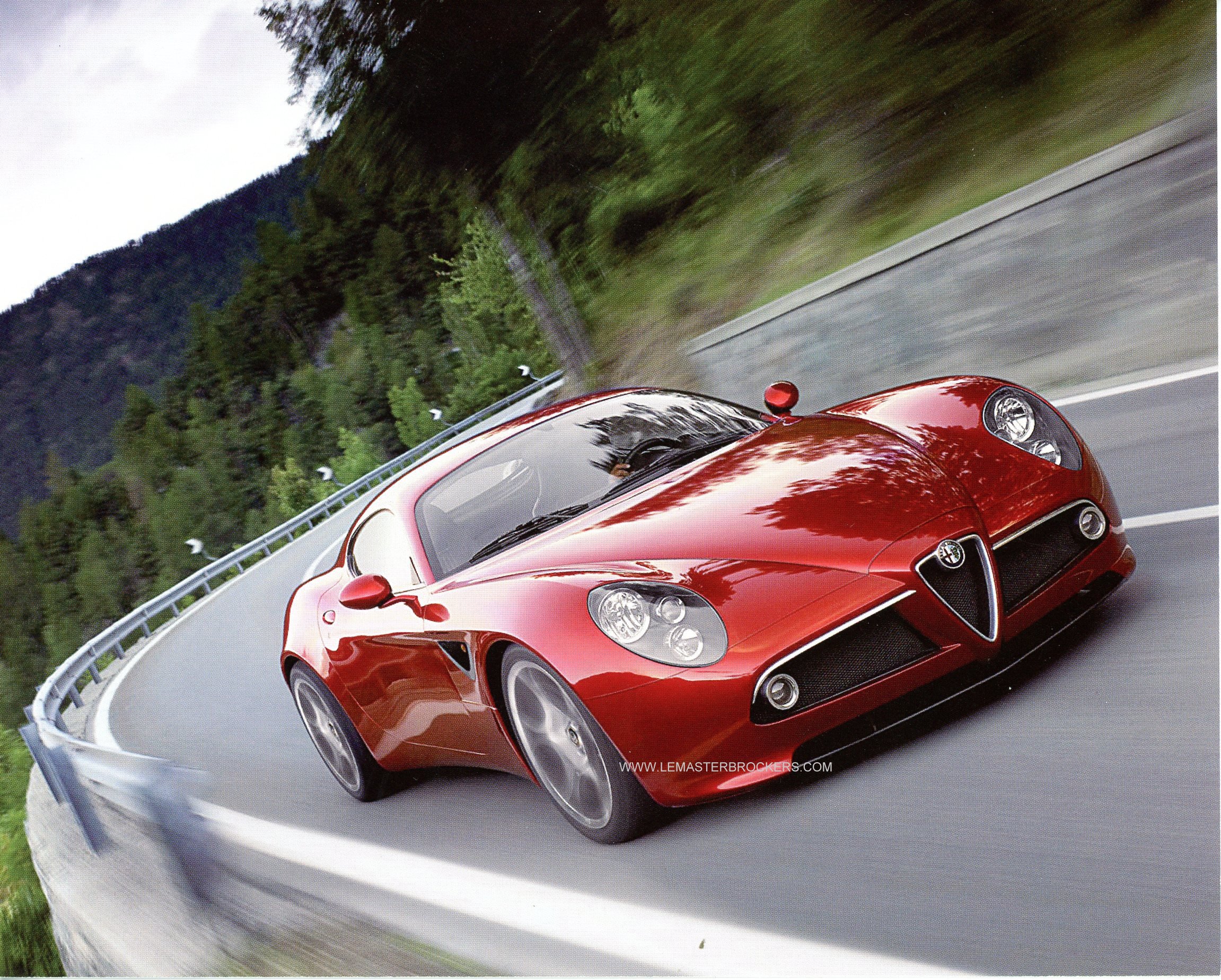 FICHE ALFA ROMEO 8C COMPETIZIONE 2007