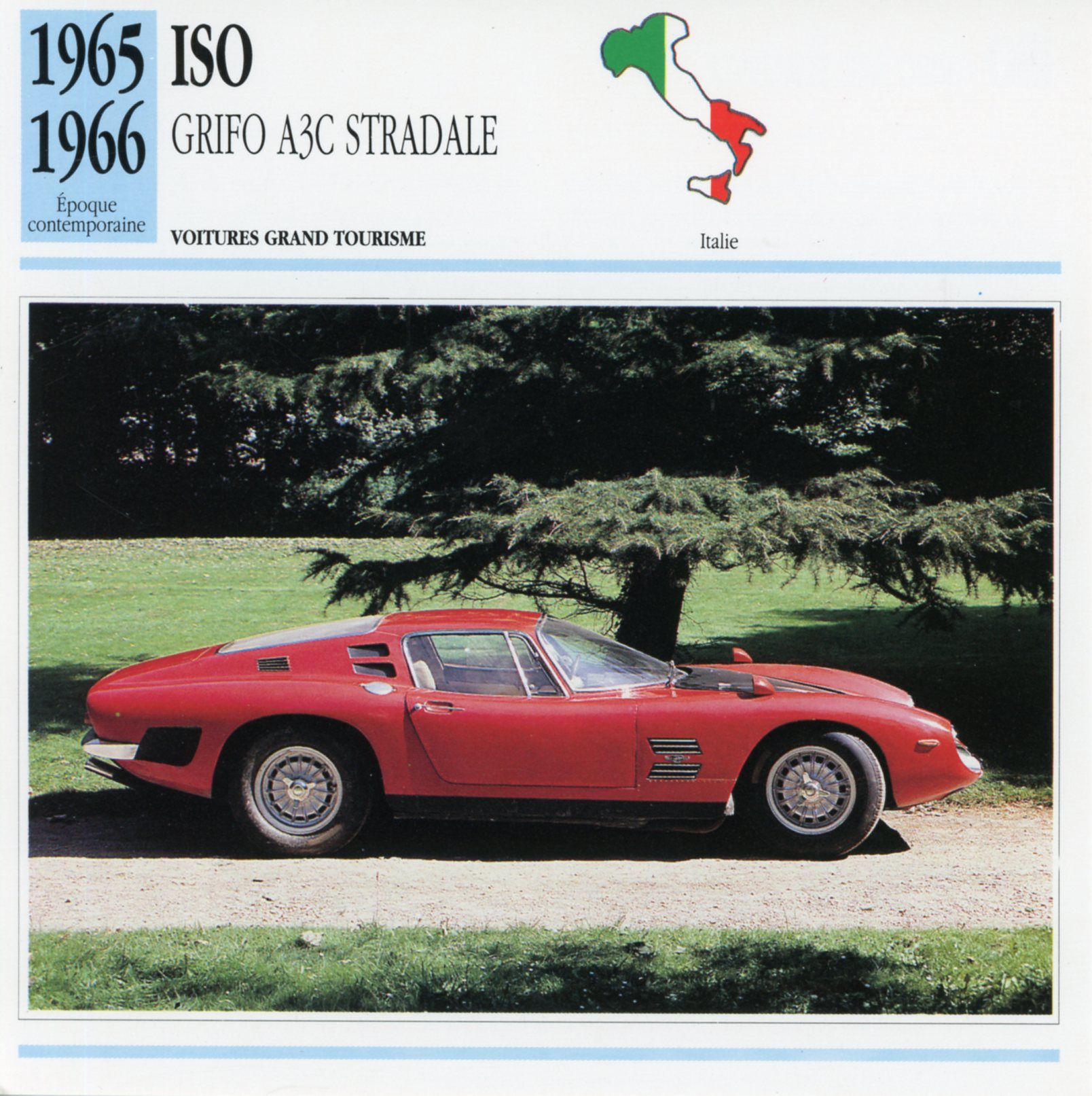 FICHE-AUTO-ISO-GRIFO-A3C-LEMASTERBROCKERS-CARD-CARS-ATLAS
