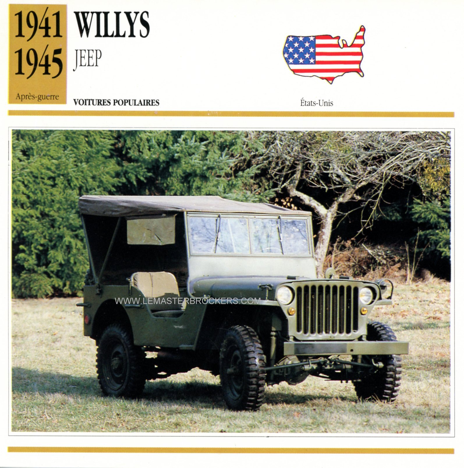 WILLYS-JEEP-4X4-FICHE-AUTO-lemasterbrockers-CARS-CARD-ATLAS