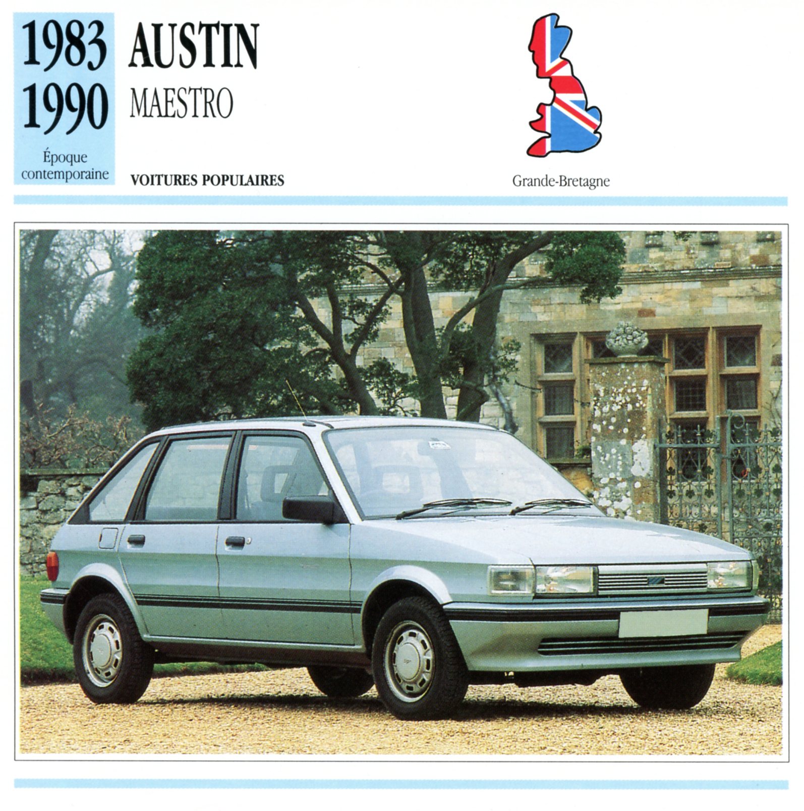 AUSTIN-MAESTRO-FICHE-AUTO-lemasterbrockers-CARS-CARD-ATLAS