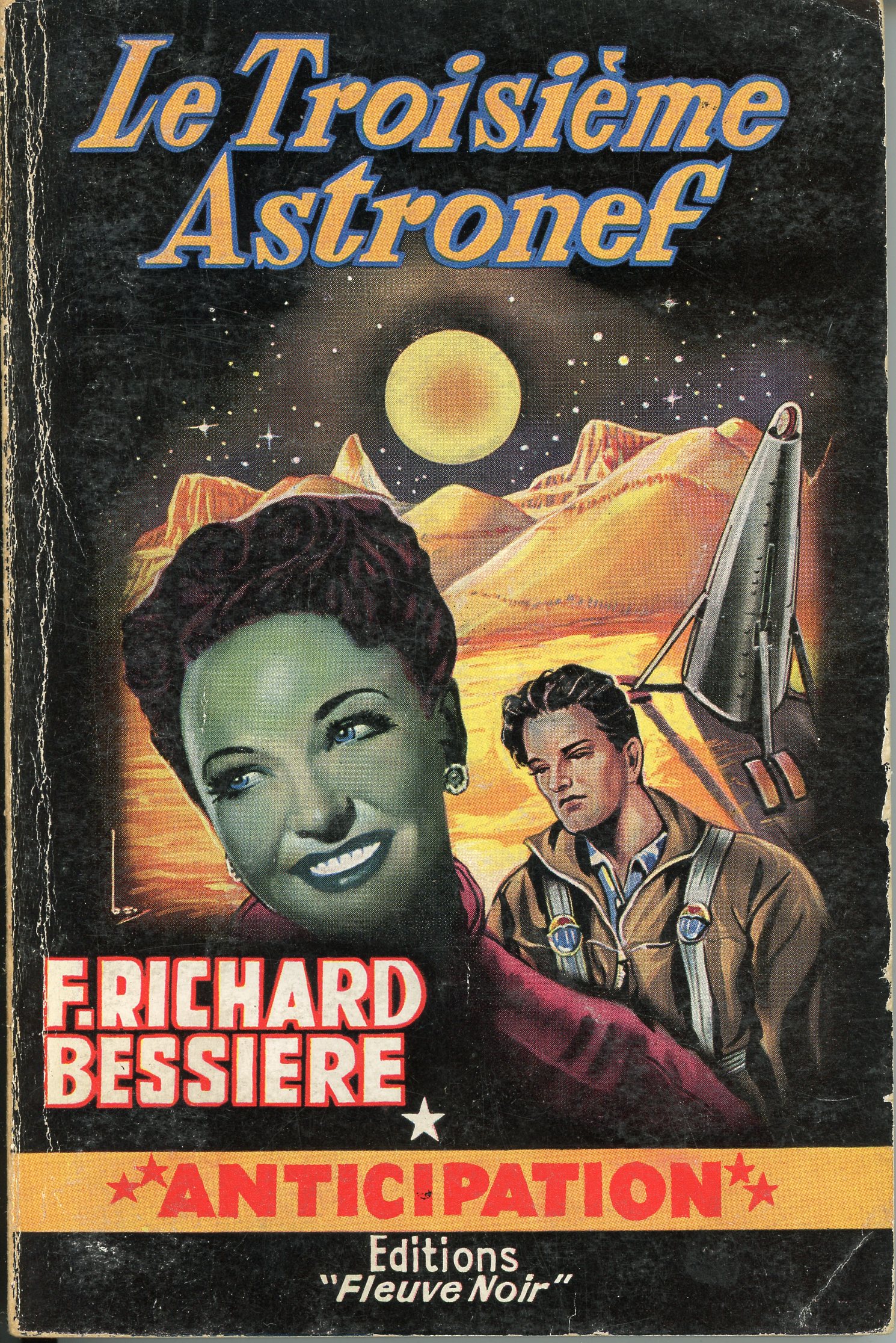 FLEUVE NOIR ANTICIPATION LE TROISIEME ASTRONEF-435-RICHARD-BESSIERE-lemasterbrockers