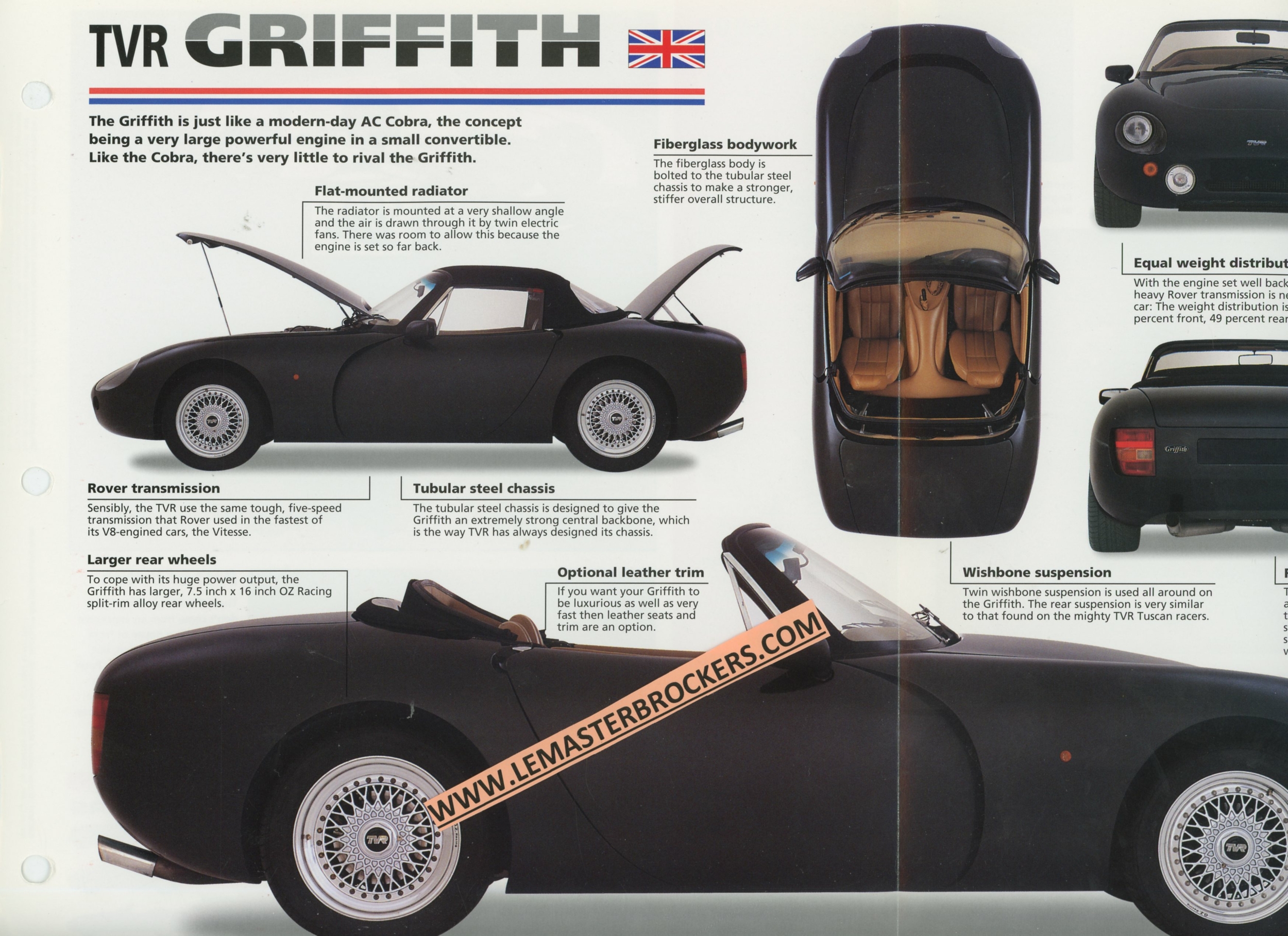 TVR-GRIFFITH-FICHE-TECHNIQUE-AUTO-LEMASTERBROCKERS