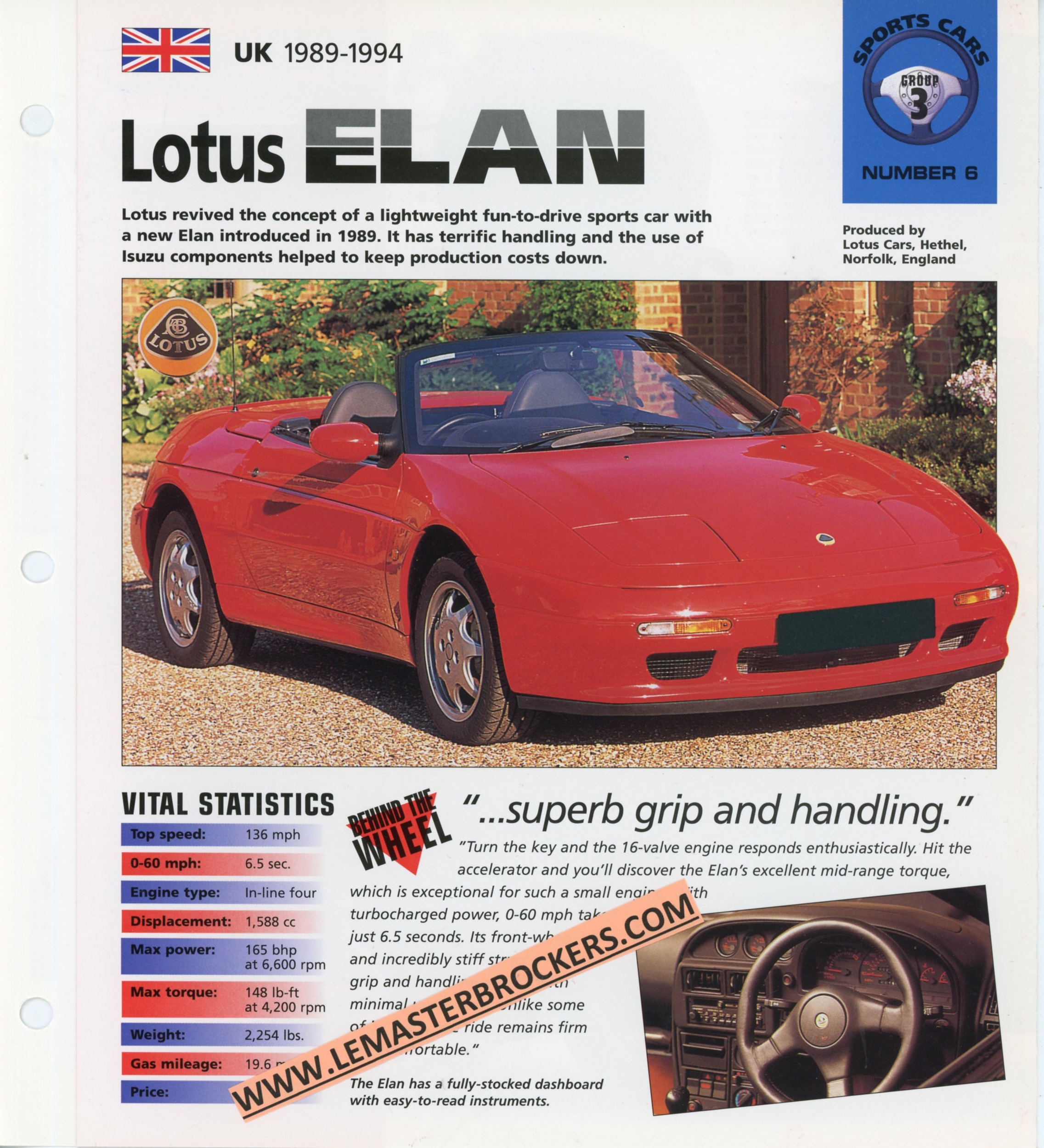 BROCHURE-FICHE-AUTO-LOTUS-ELAN-LEMASTERBROCKERS