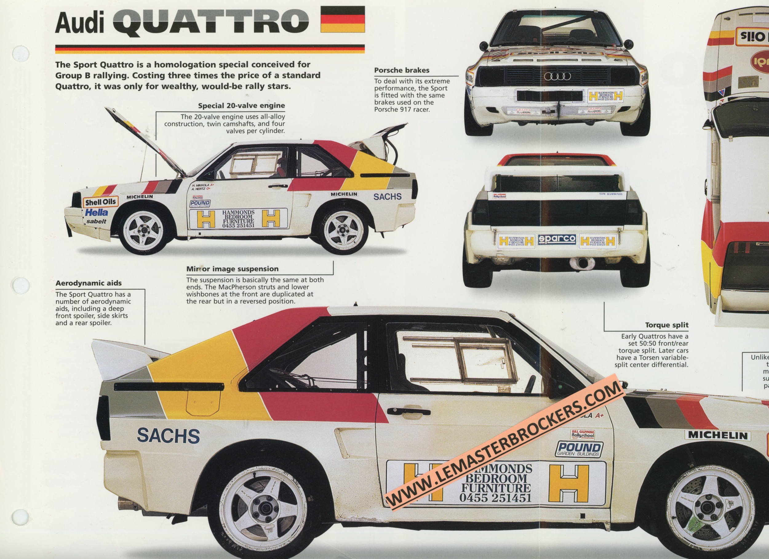 BROCHURE-AUDI-QUATTRO-FICHE-AUTO-LEMASTERBROCKERS