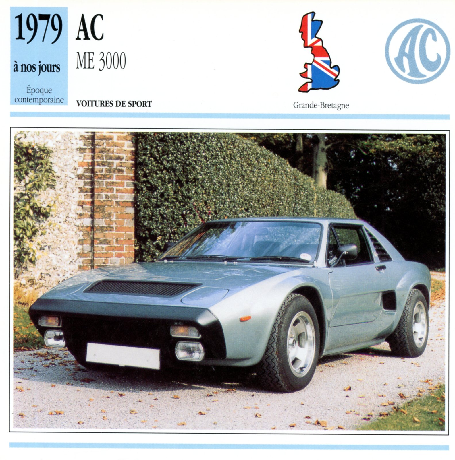 FICHE-AUTO-AC-ME3000-1979-LEMASTERBROCKERS-CARS-CARD-ME