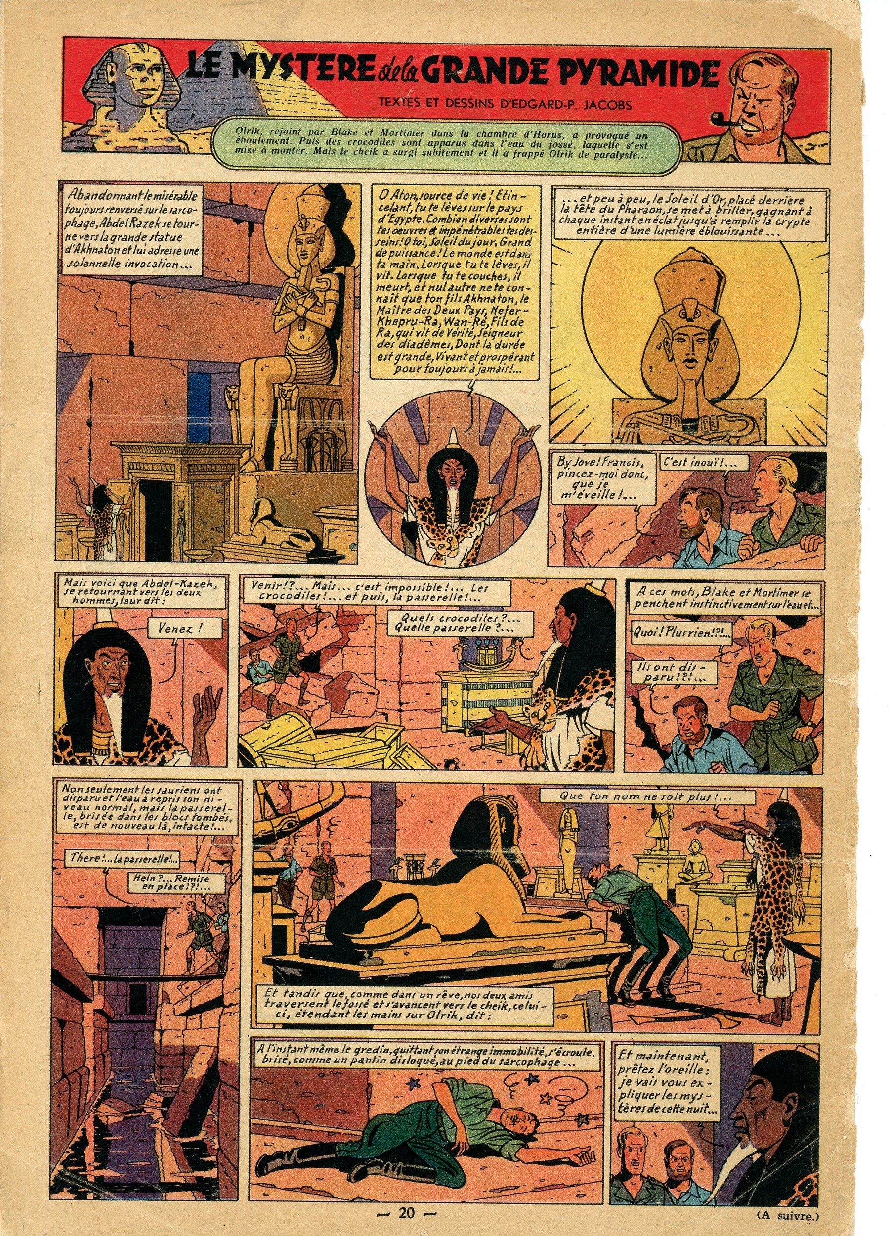 vieux journaux TINTIN N° 13 - MARS 1952