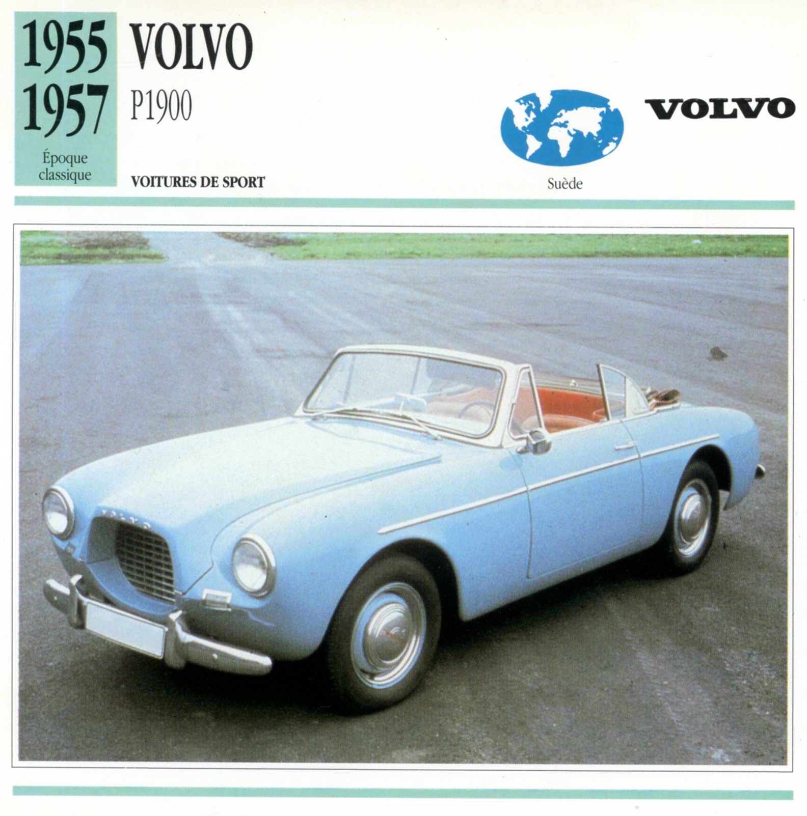 FICHE-AUTO-VOLVO-P1900-LEMASTERBROCKERS-CARS-CARD-ATLAS