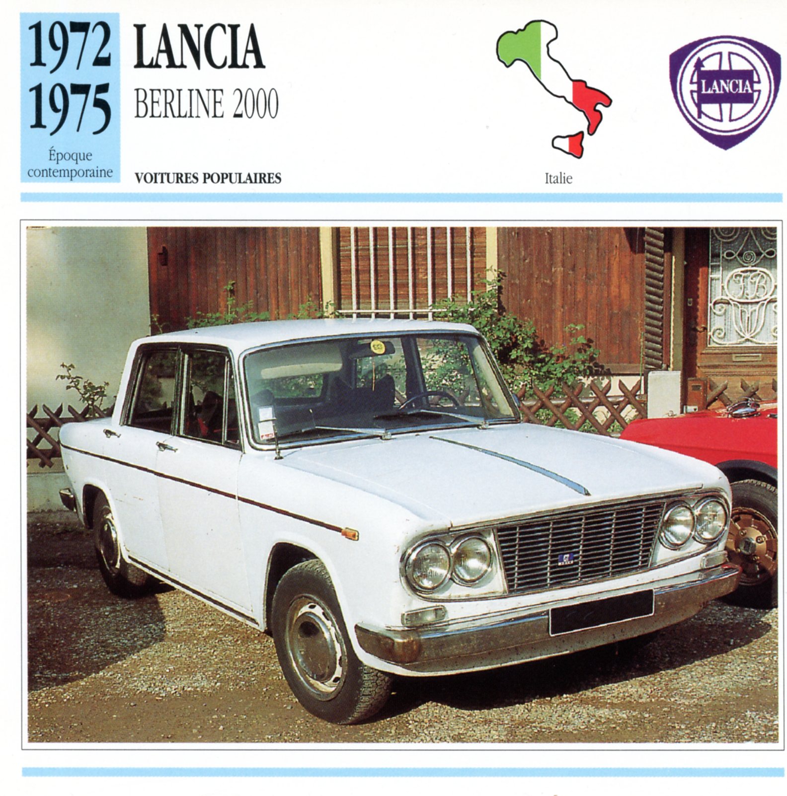 FICHE-AUTO-CARACTÉRISTIQUES-LANCIA-BERLINE-1975-LEMASTERBROCKERS-CARS-CARD