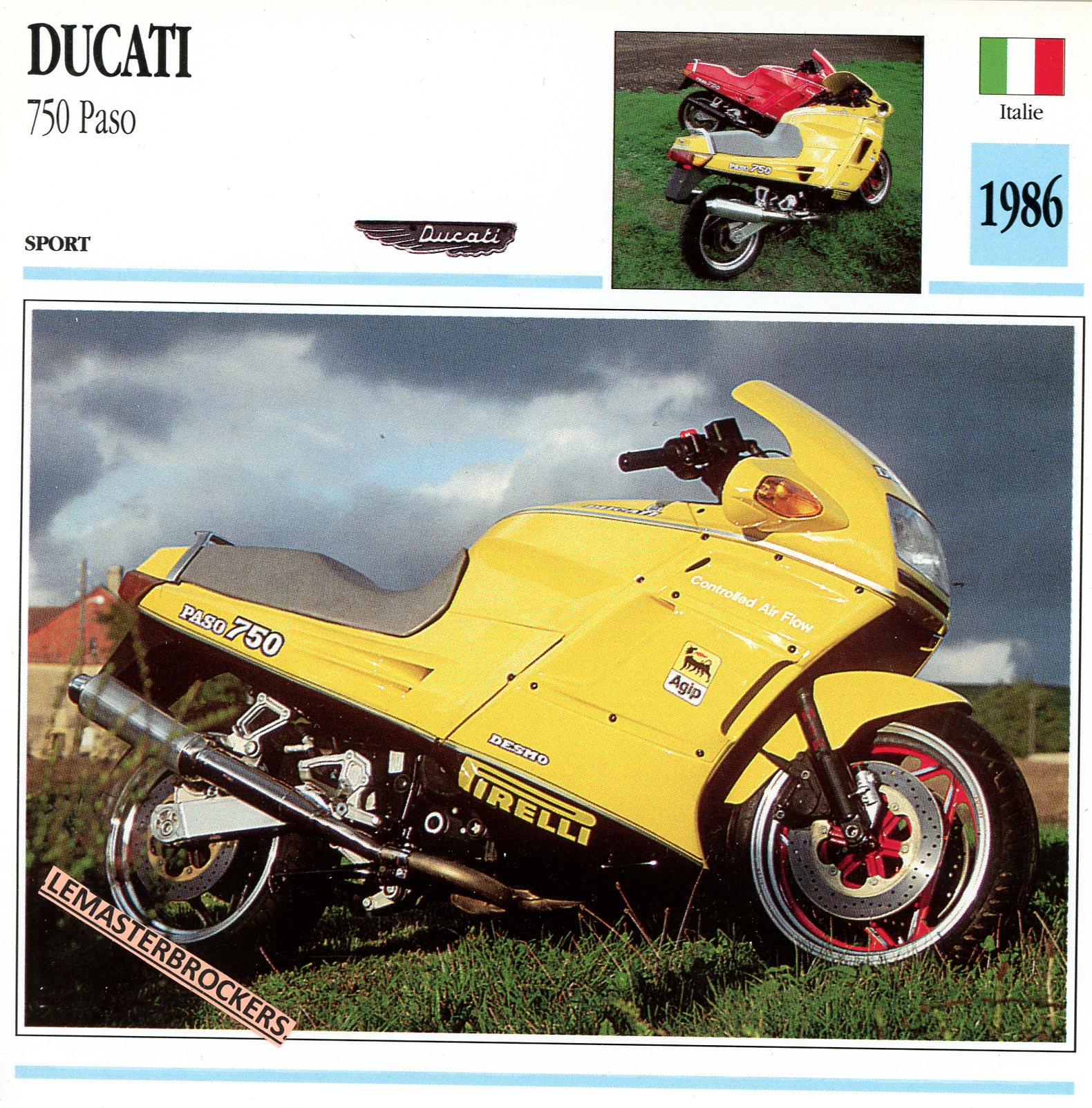 FICHE-MOTO-DUCATI-750-PASO-1986-LEMASTERBROCKERS-CARS-CARD