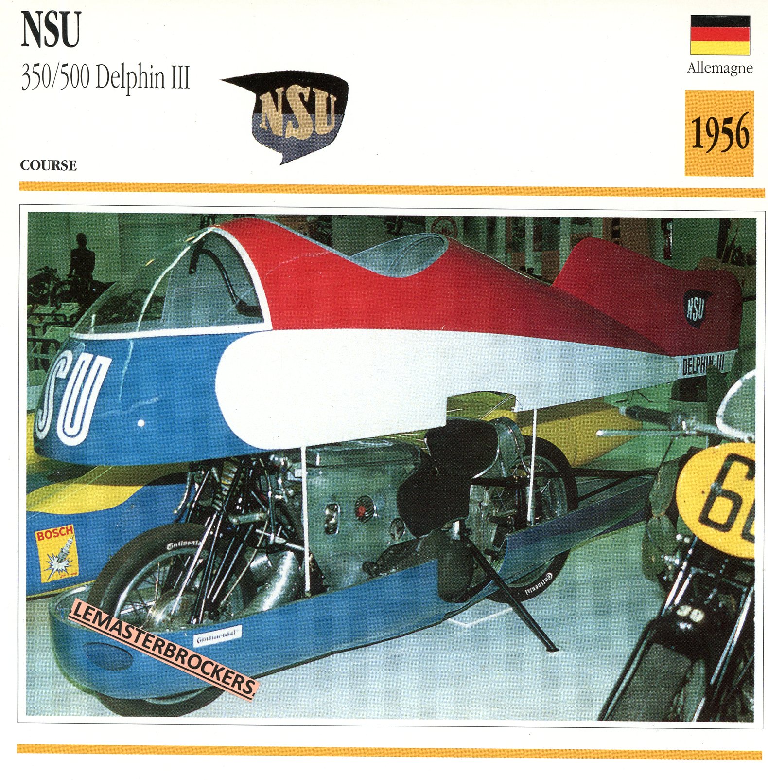 NSU-DEKPHIN-III-1956-FICHE-MOTO-ATLAS-lemasterbrockers-CARD-MOTORCYCLE