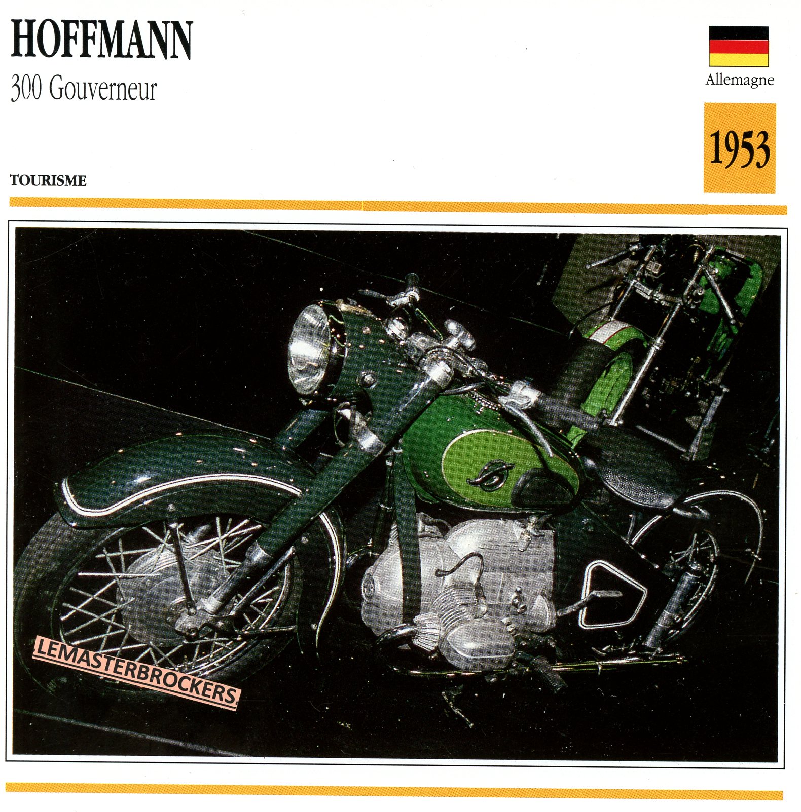 HOFFMANN-GOUVERNEUR-1953-FICHE-MOTO-ATLAS-lemasterbrockers-CARD-MOTORCYCLE